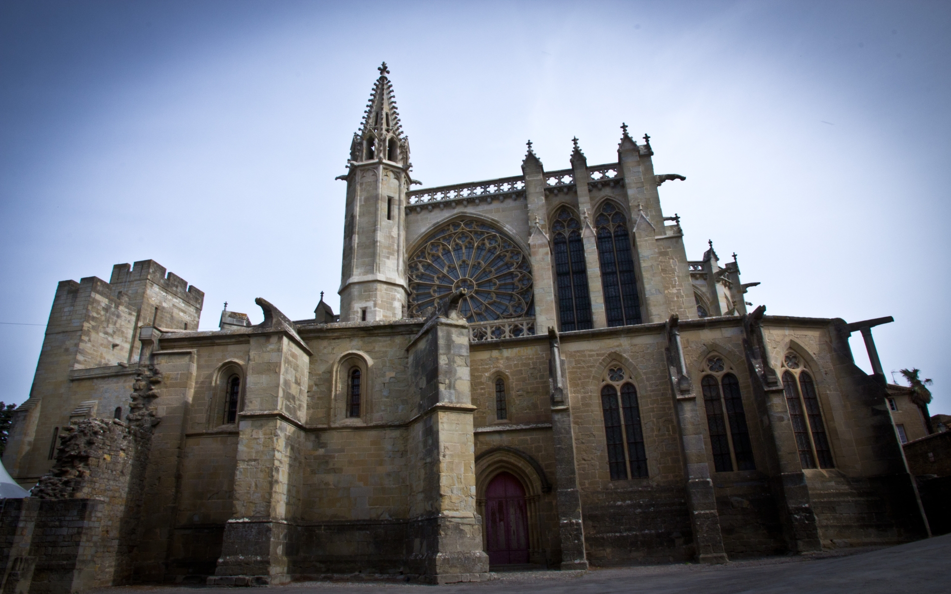 Basilica Of St. Nazaire And St. Celse, Carcassonne Wallpapers