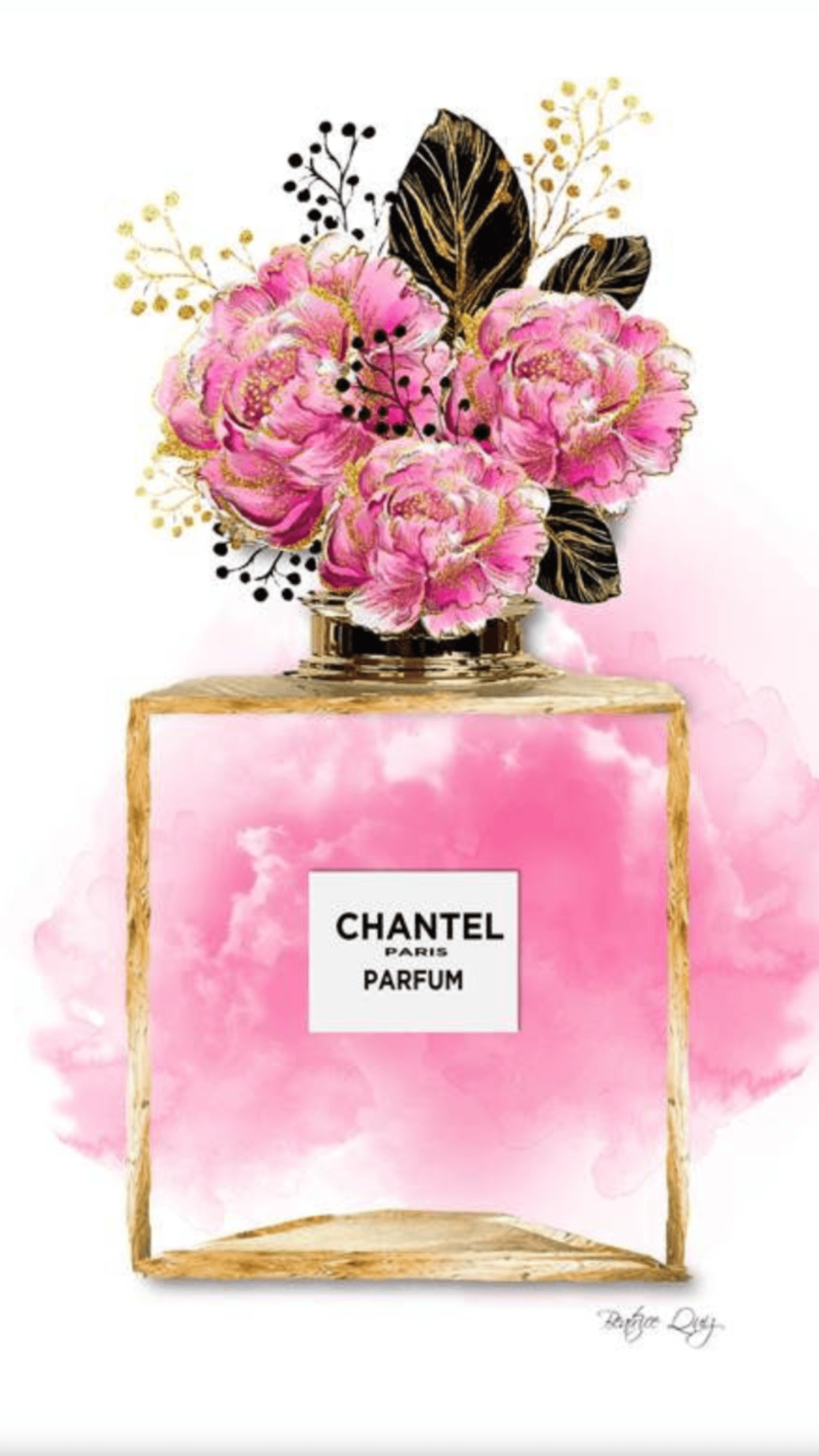 Chanel Roses Wallpapers