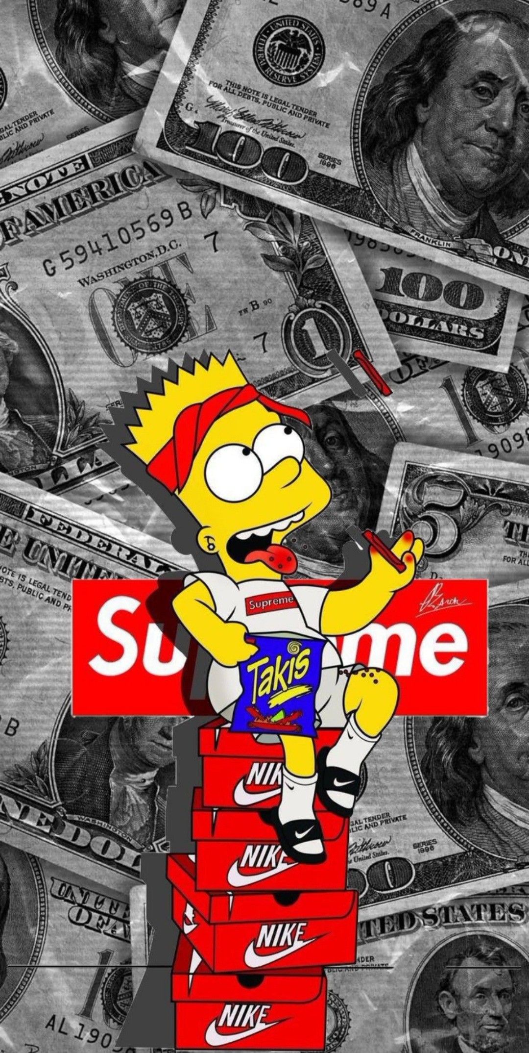 Nike Bart Simpson Wallpapers