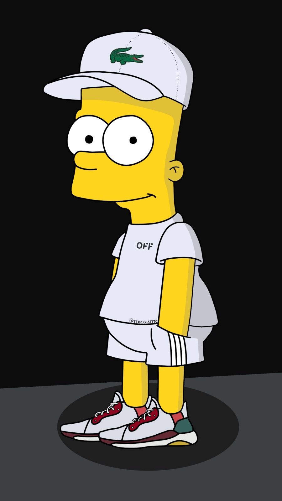 Nike Bart Simpson Iphone Wallpapers