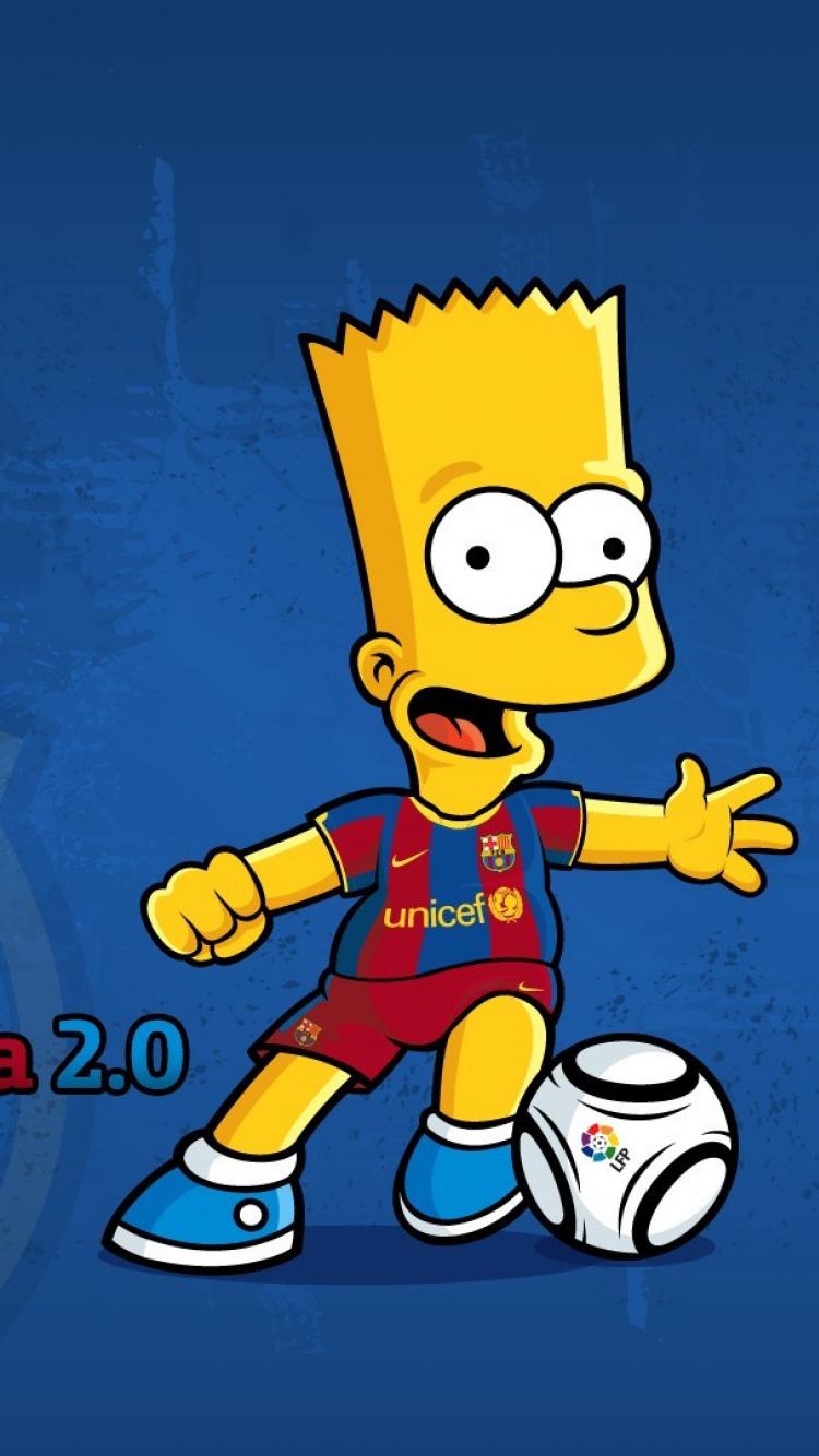 Nike Bart Simpson Iphone Wallpapers