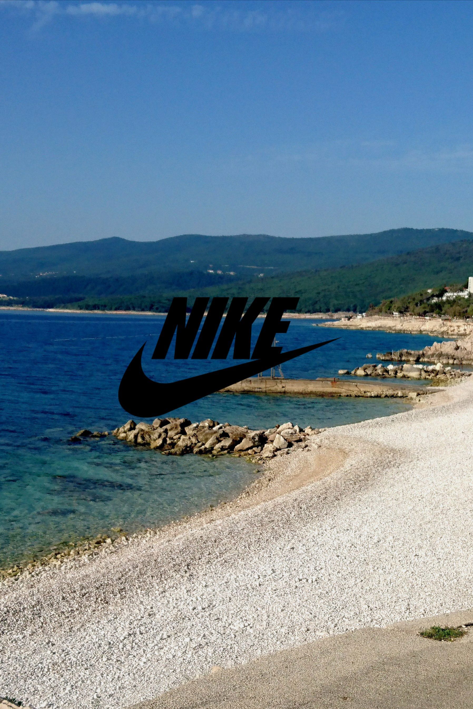 Nike Beach Logo Wallpapers