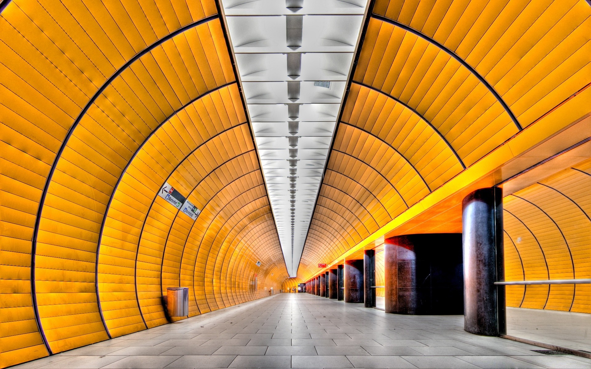 Steel Tunnel Wallpapers