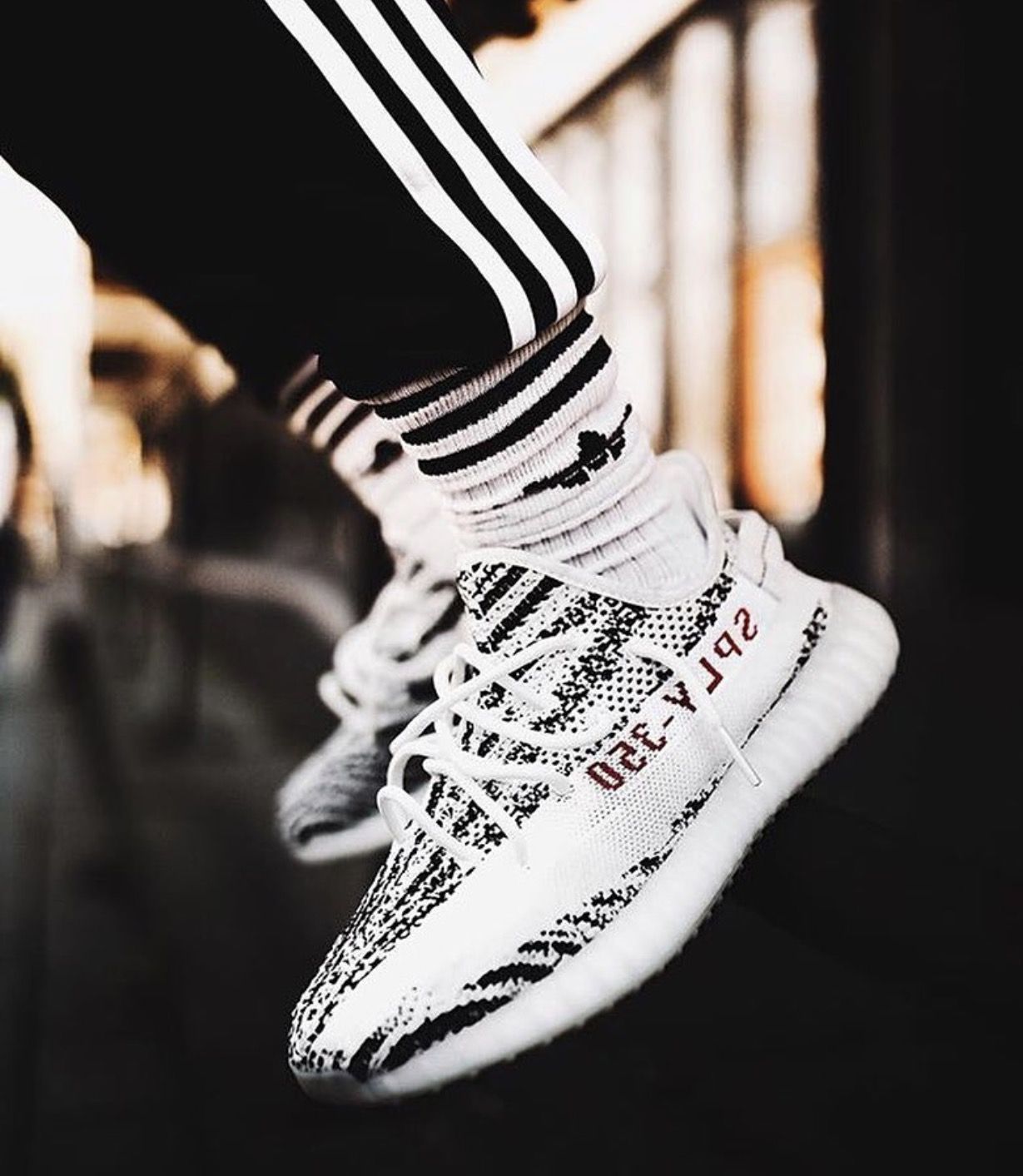 Yeezy 350 V2 Zebra Wallpapers