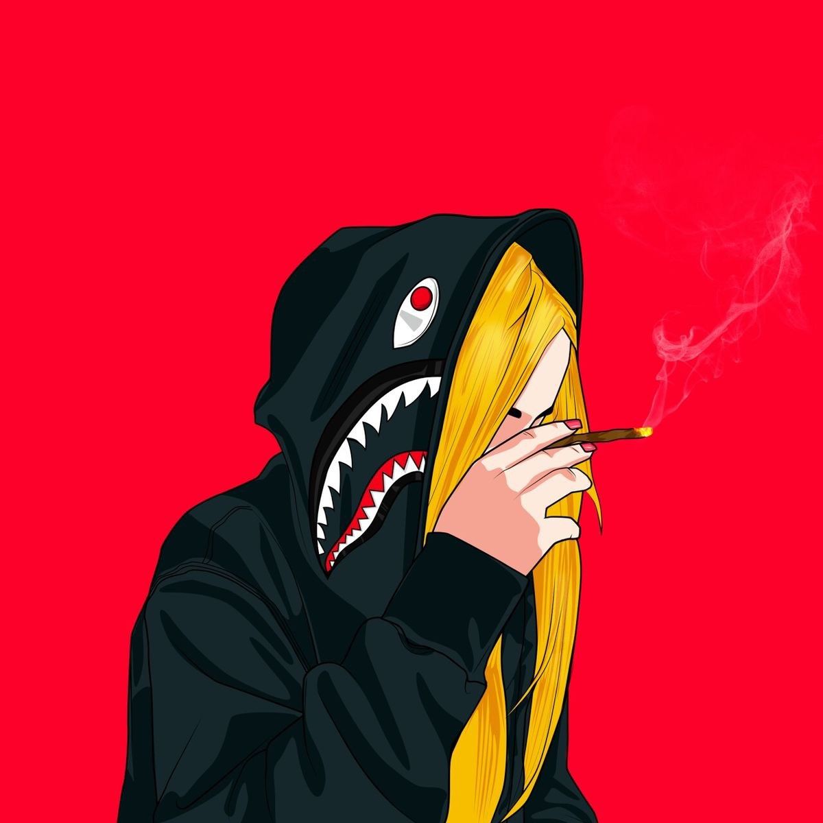 Yeezy Bape Cartoon Wallpapers