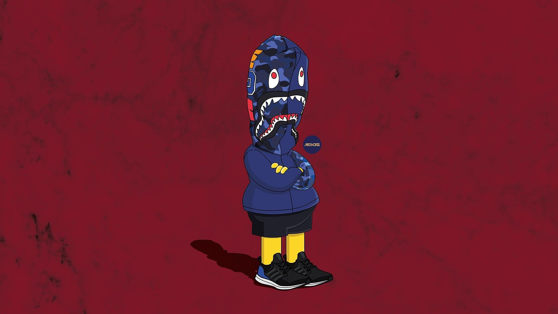 Yeezy Cartoon Wallpapers