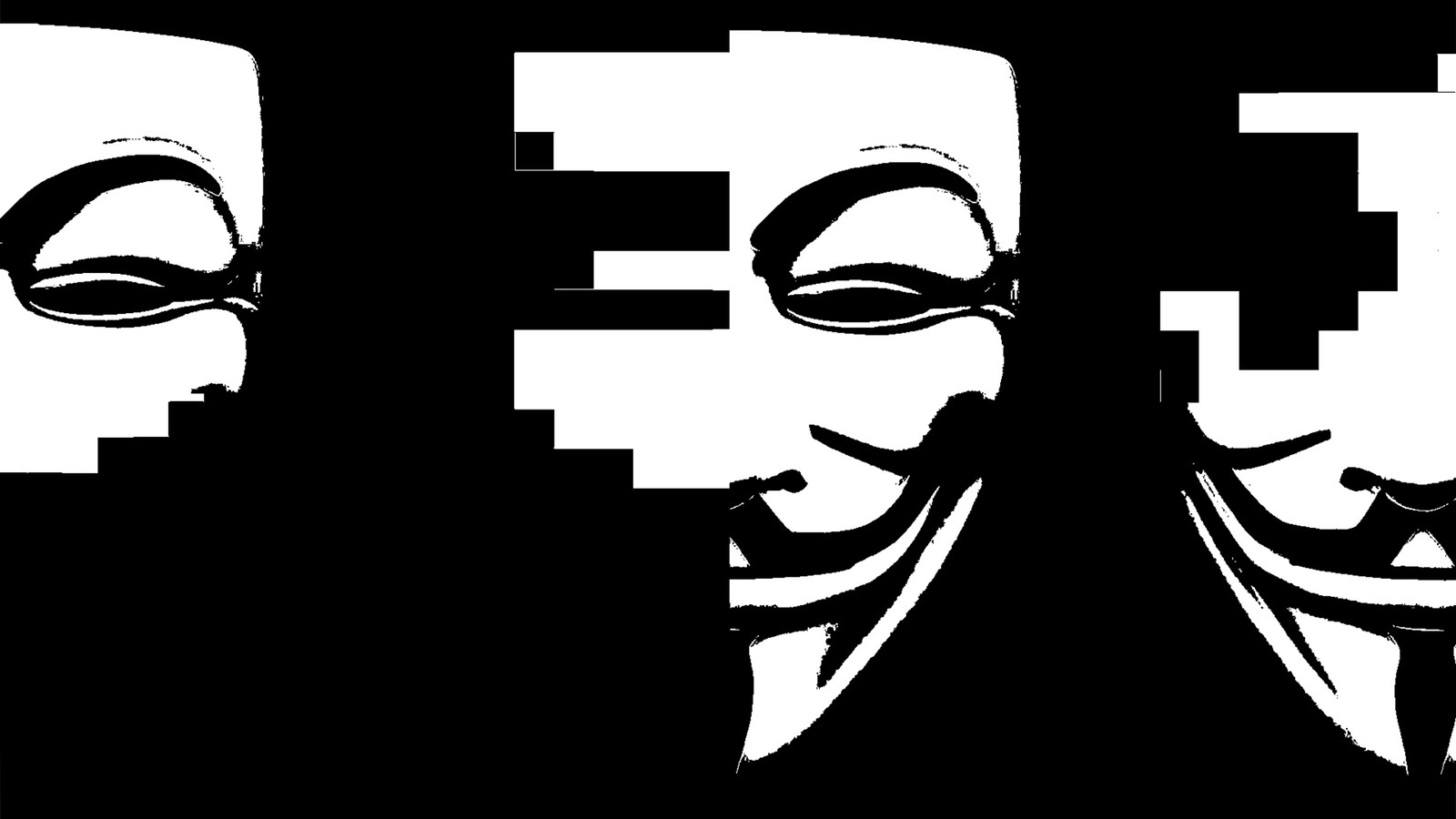 Anonymous Hacker Caught By Police Artistic Wallpapers