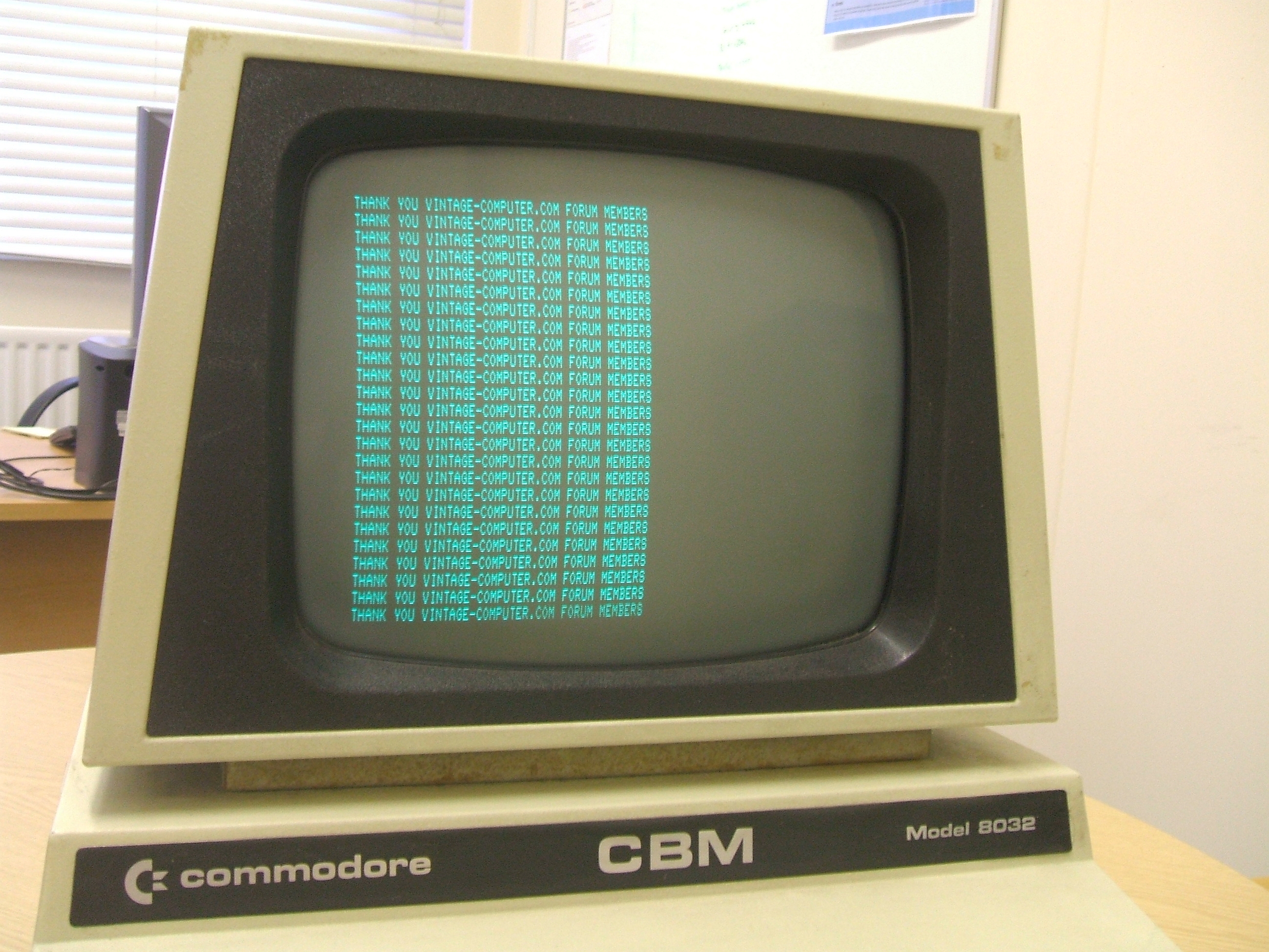 Commodore 8032 Wallpapers