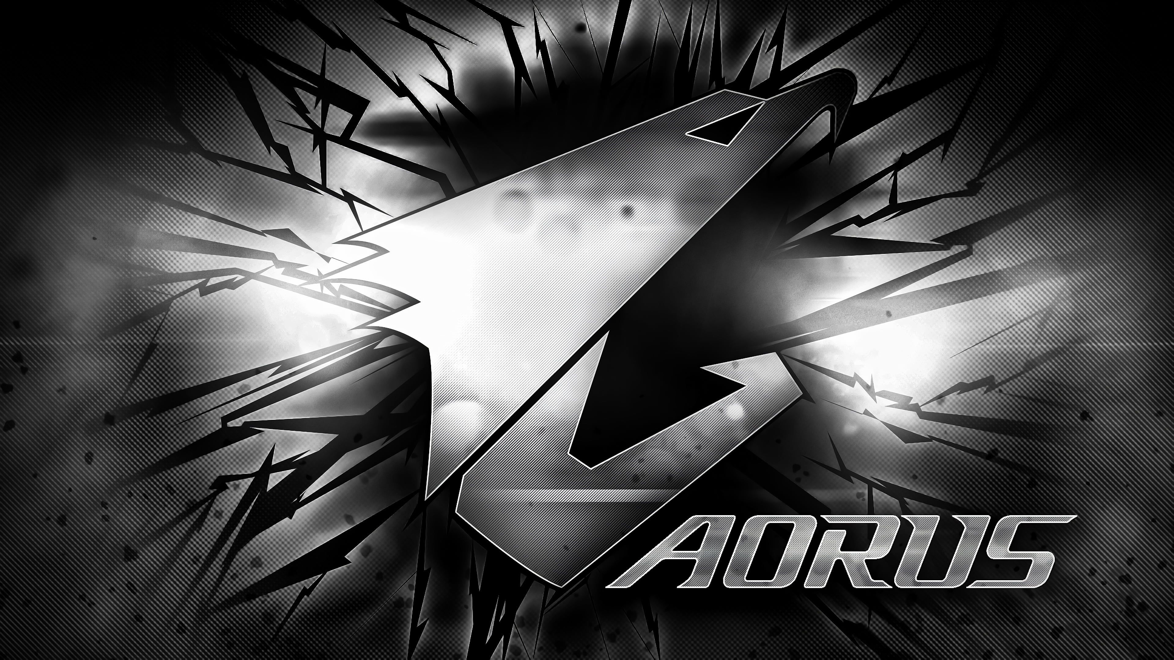 Gigabyte Aorus 4K Logo Wallpapers