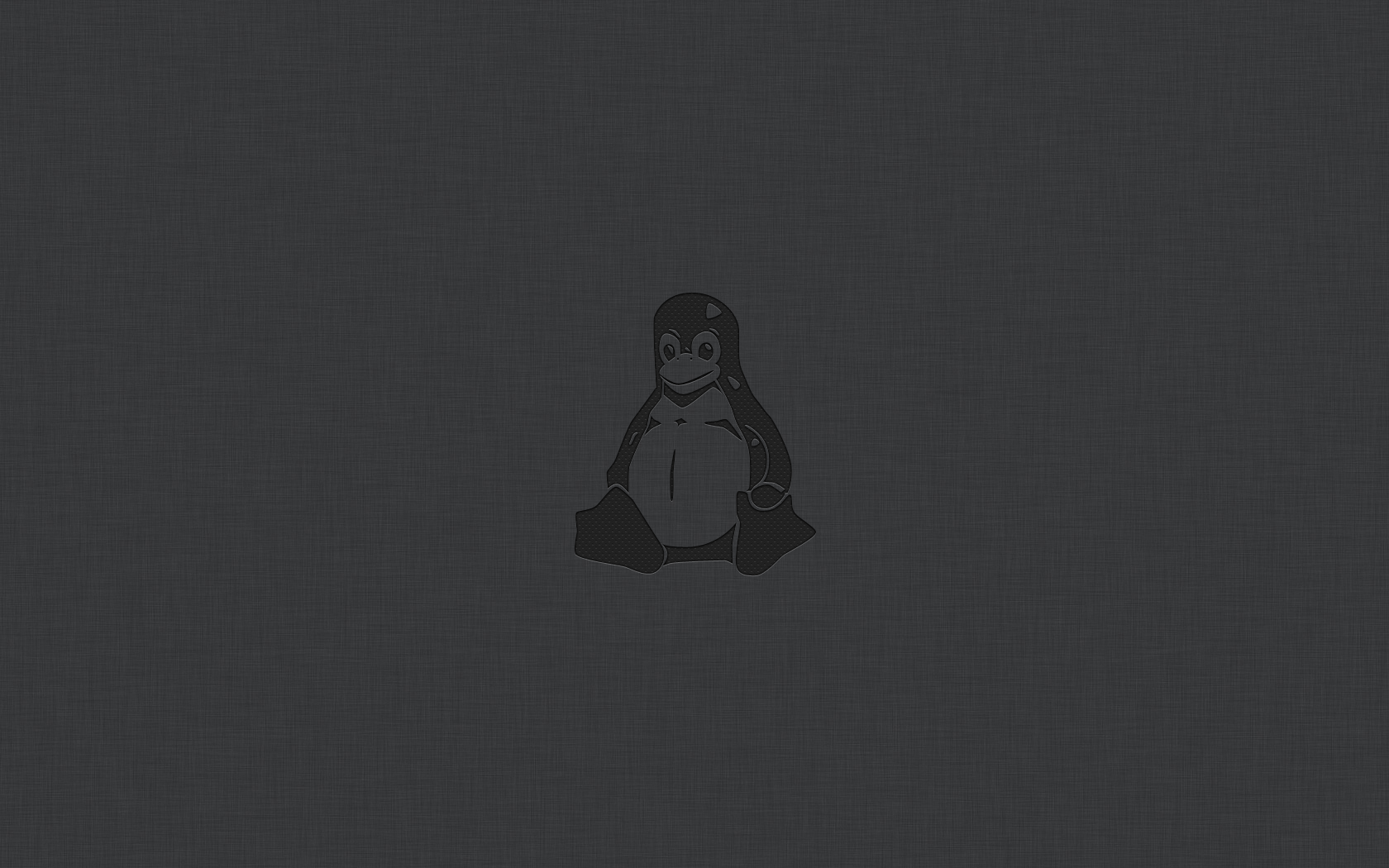 Linux Minimal Gray Logo Wallpapers