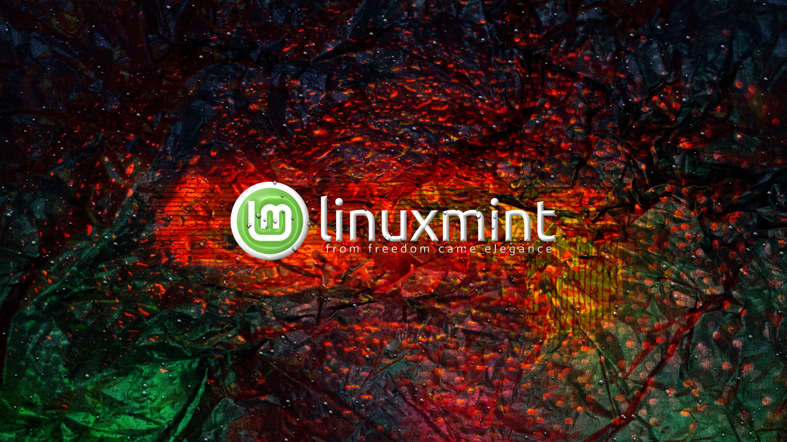 Red Linux Mint Wallpapers