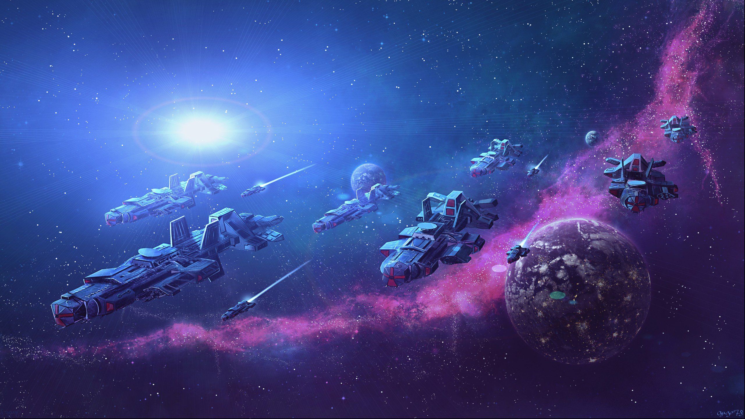 Spaceship Coming Wallpapers