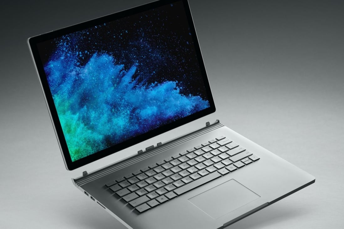 Surface Book Blue Stock Wallpapers