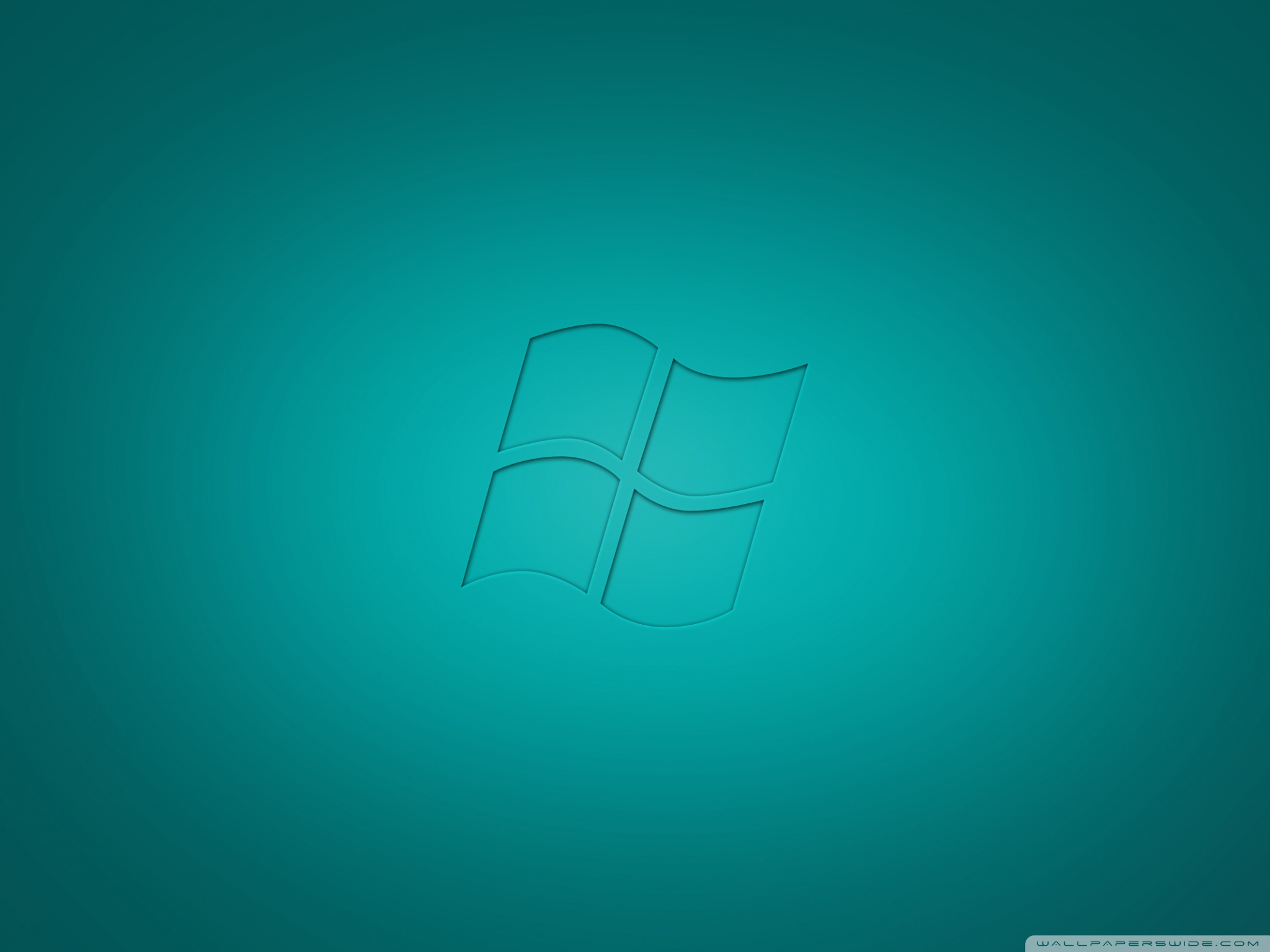 Windows 10 Cyan Logo Wallpapers