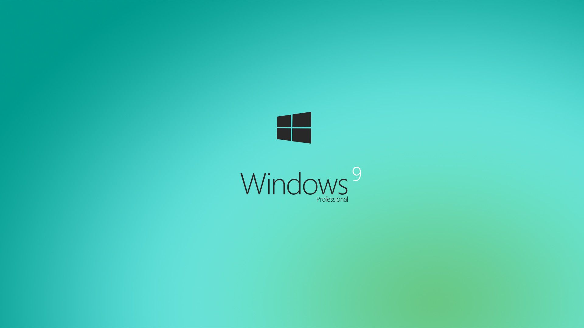 Windows 10 Cyan Logo Wallpapers