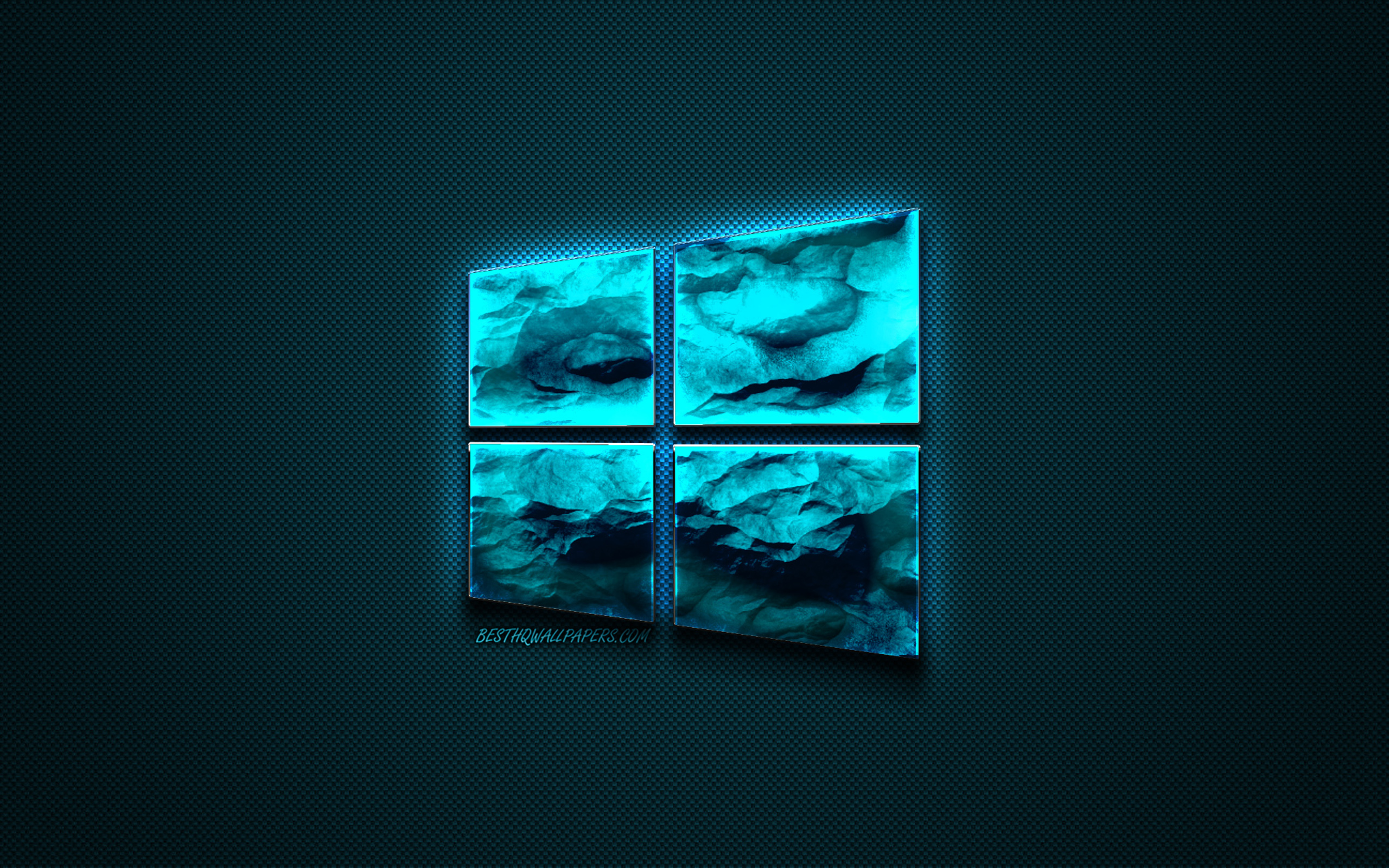 Windows 10 Cyan Logo Wallpapers