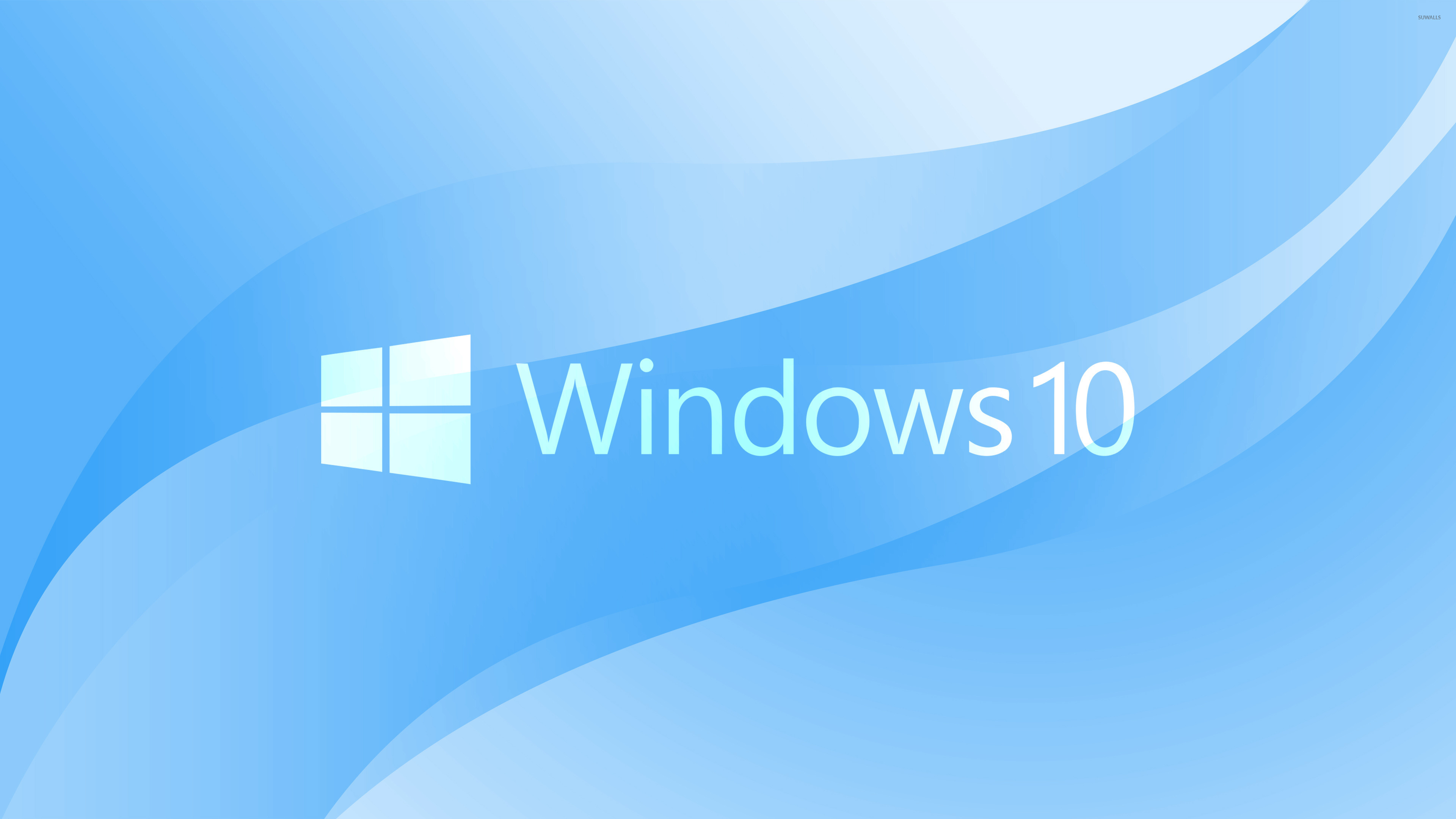 Windows 10 Cyan Logo Wallpapers