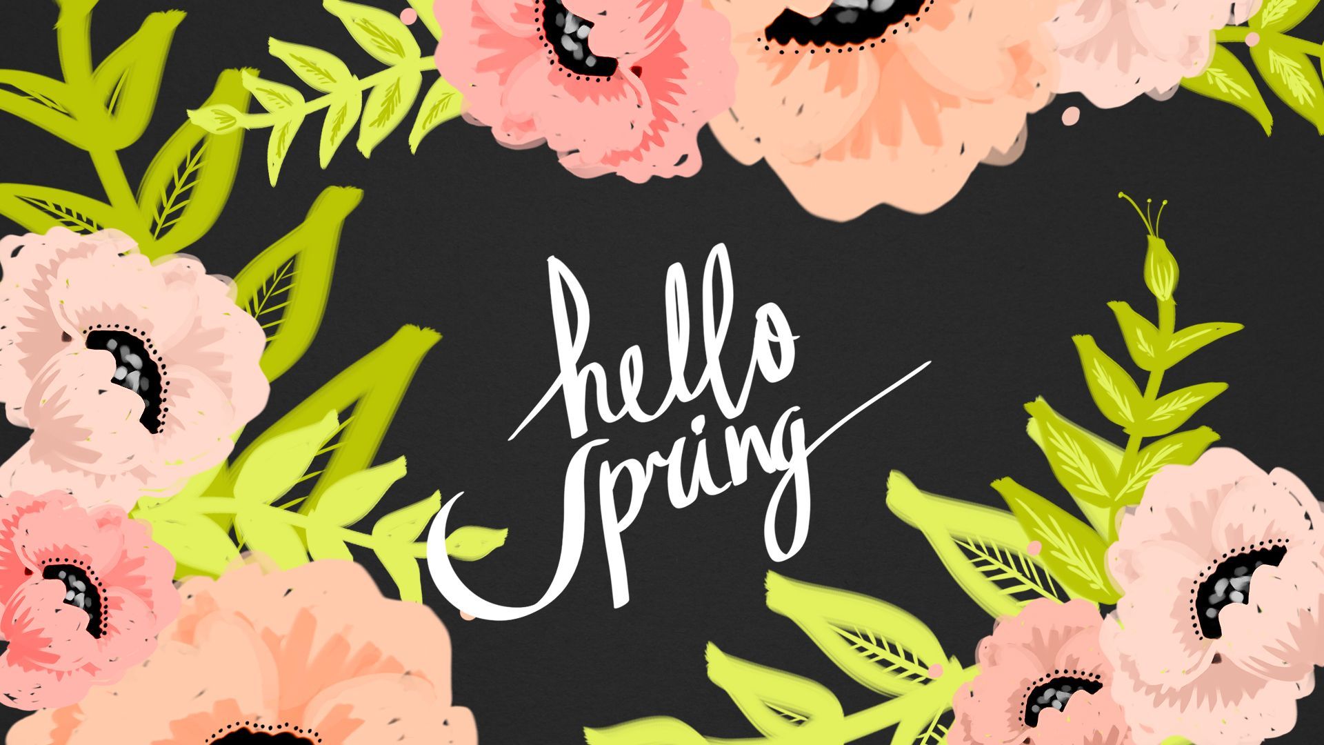 Tumblr Hello Spring Background