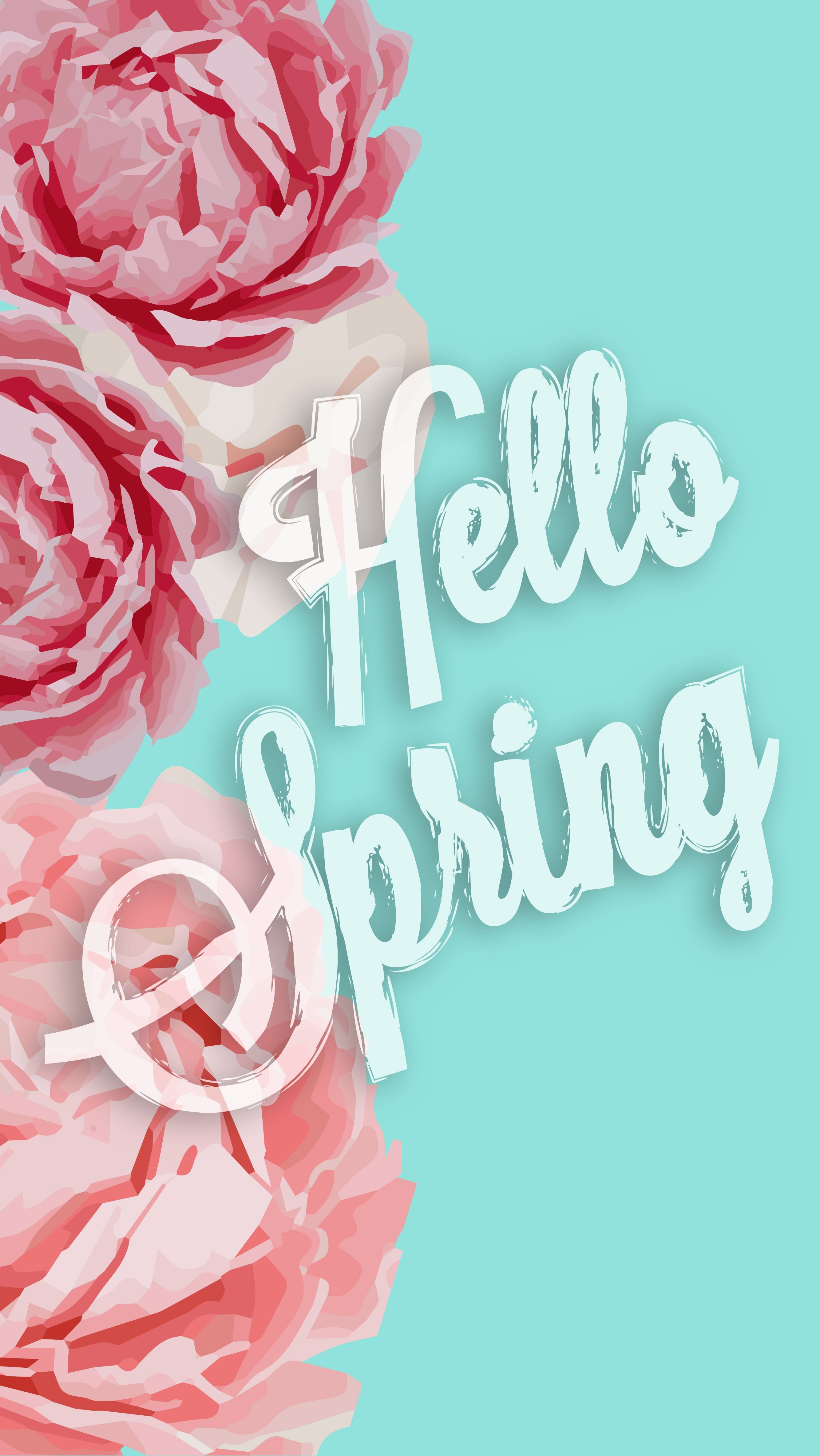 Tumblr Hello Spring Background