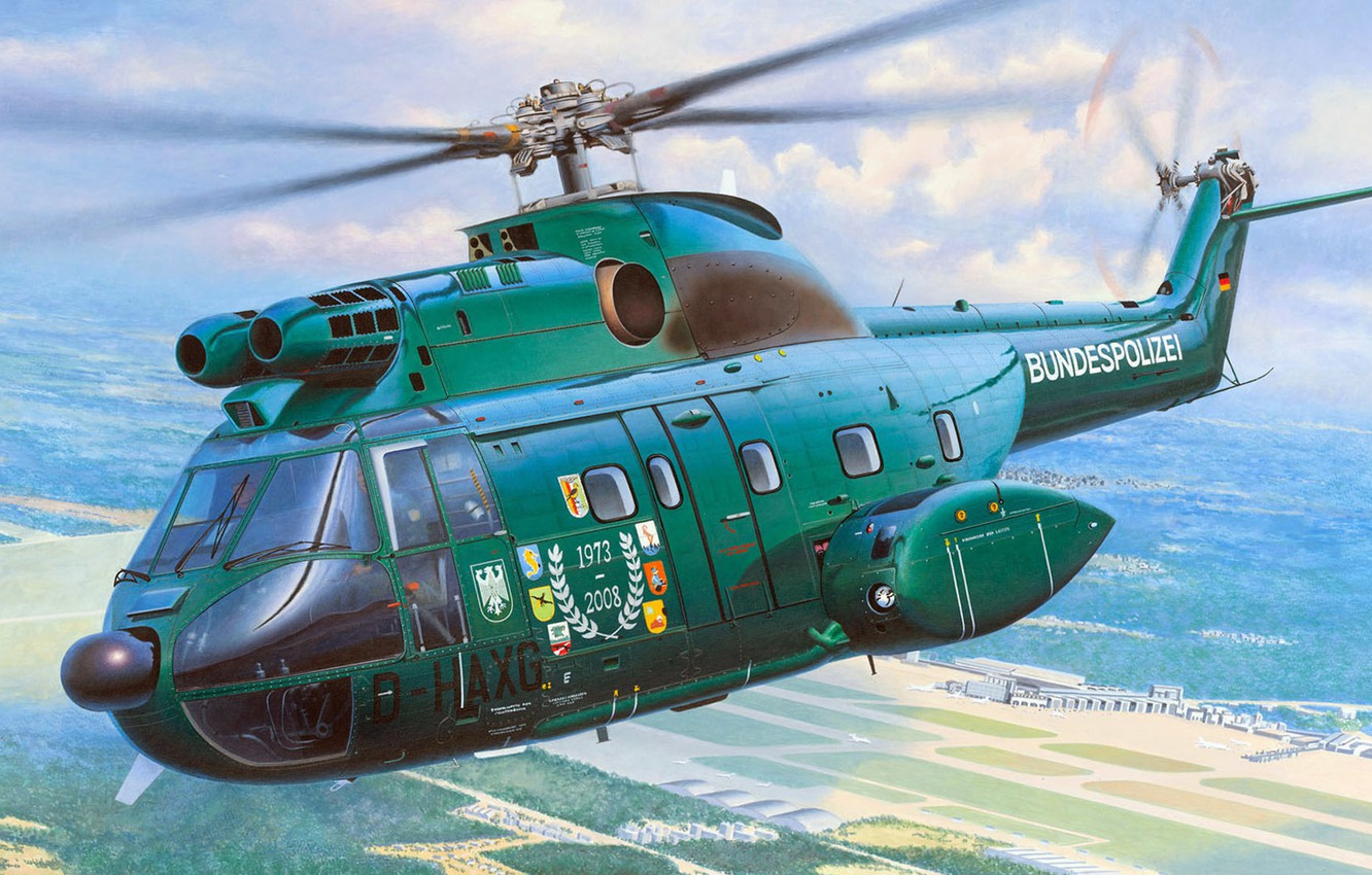 Aerospatiale Sa 330 Puma Wallpapers