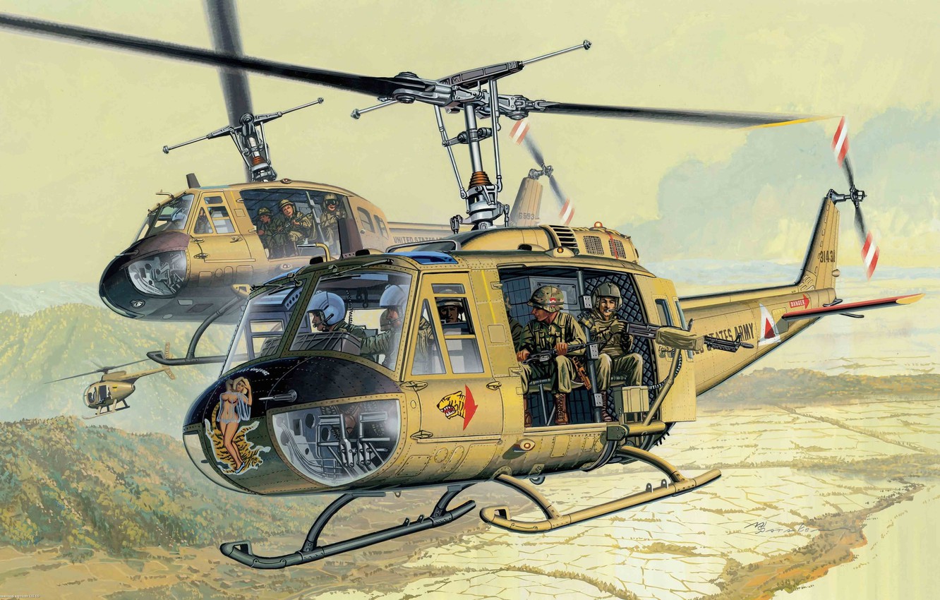 Bell Uh-1 Iroquois Wallpapers