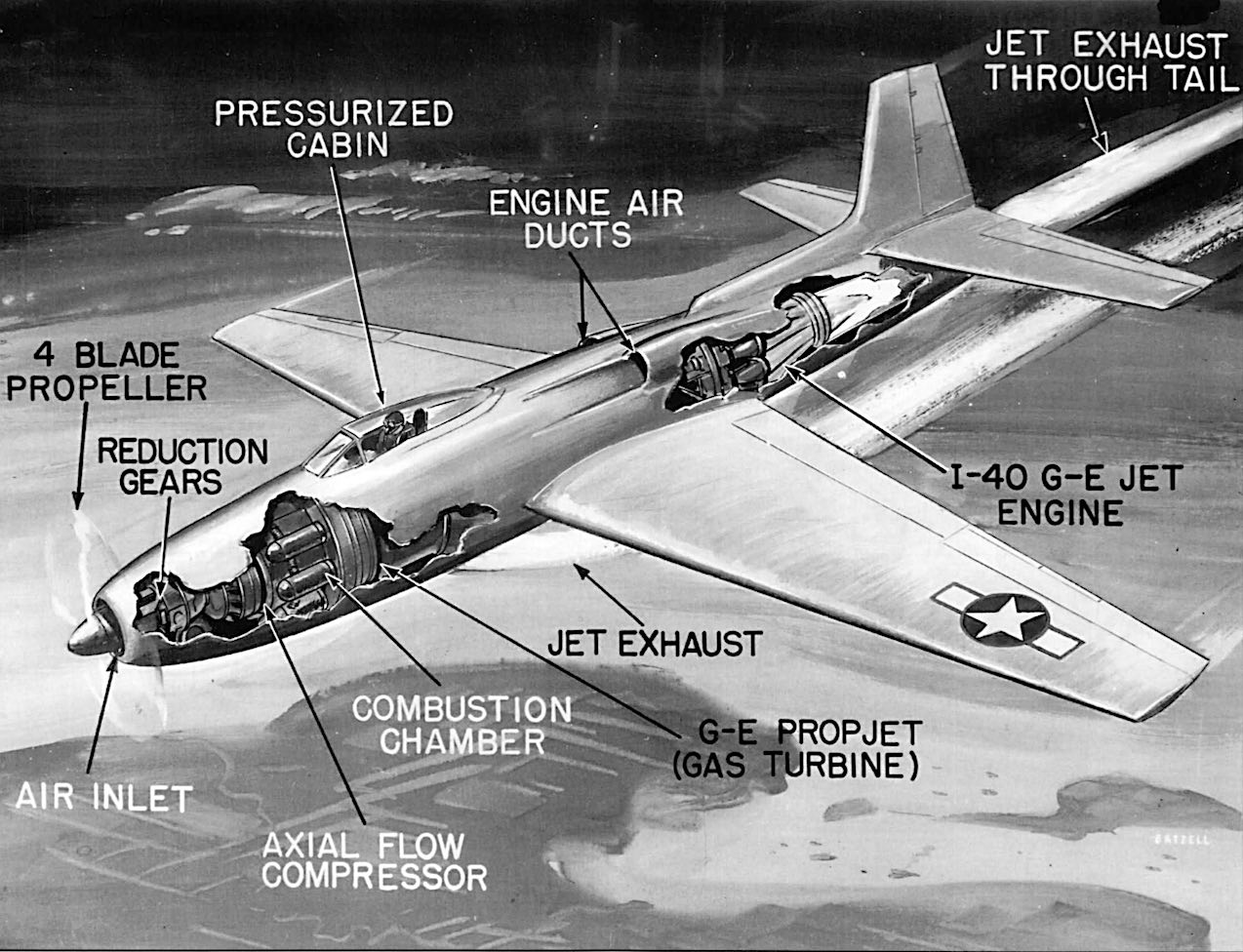 Consolidated Vultee Xp-81 Wallpapers