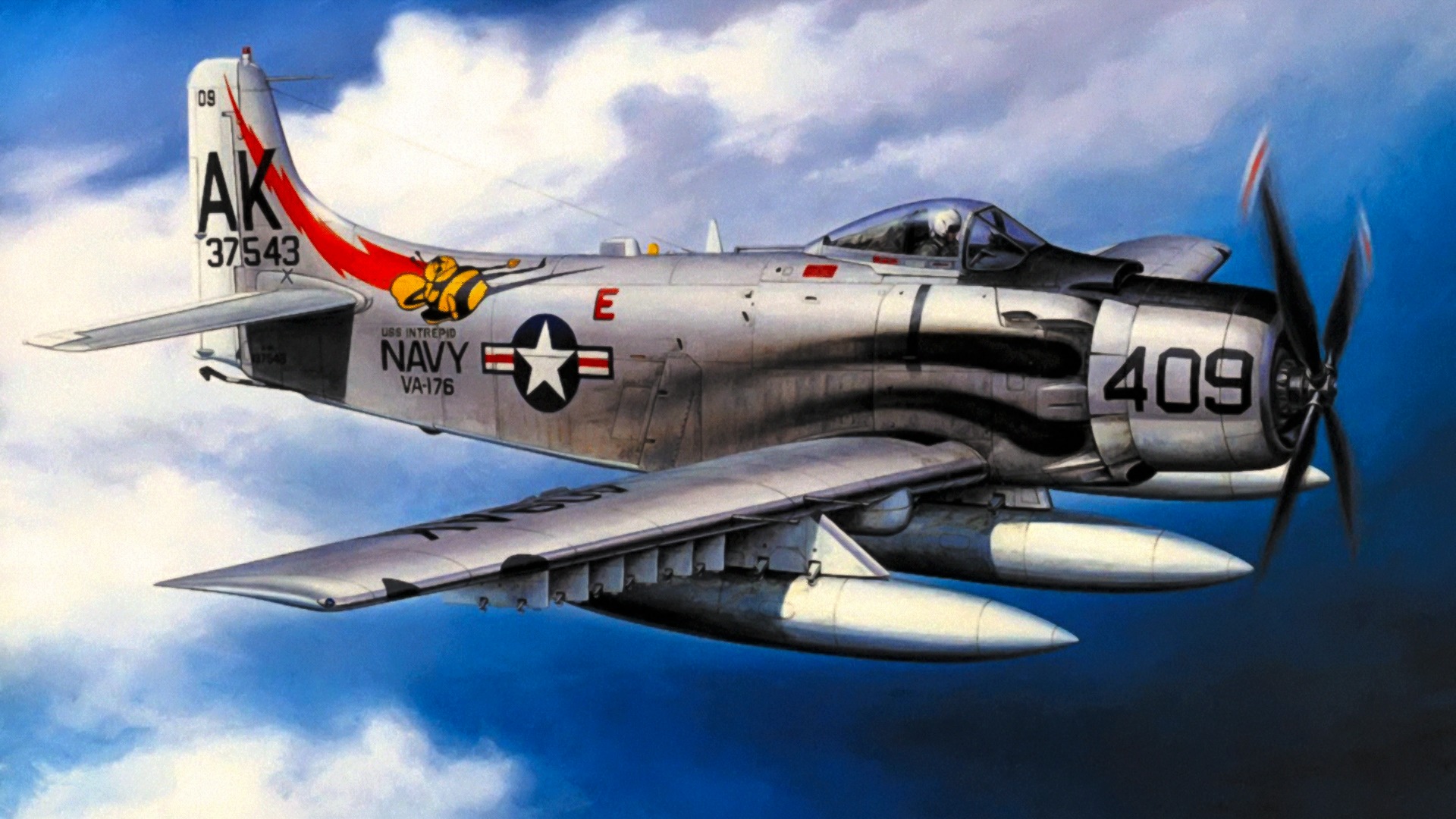 Douglas A-1 Skyraider Wallpapers