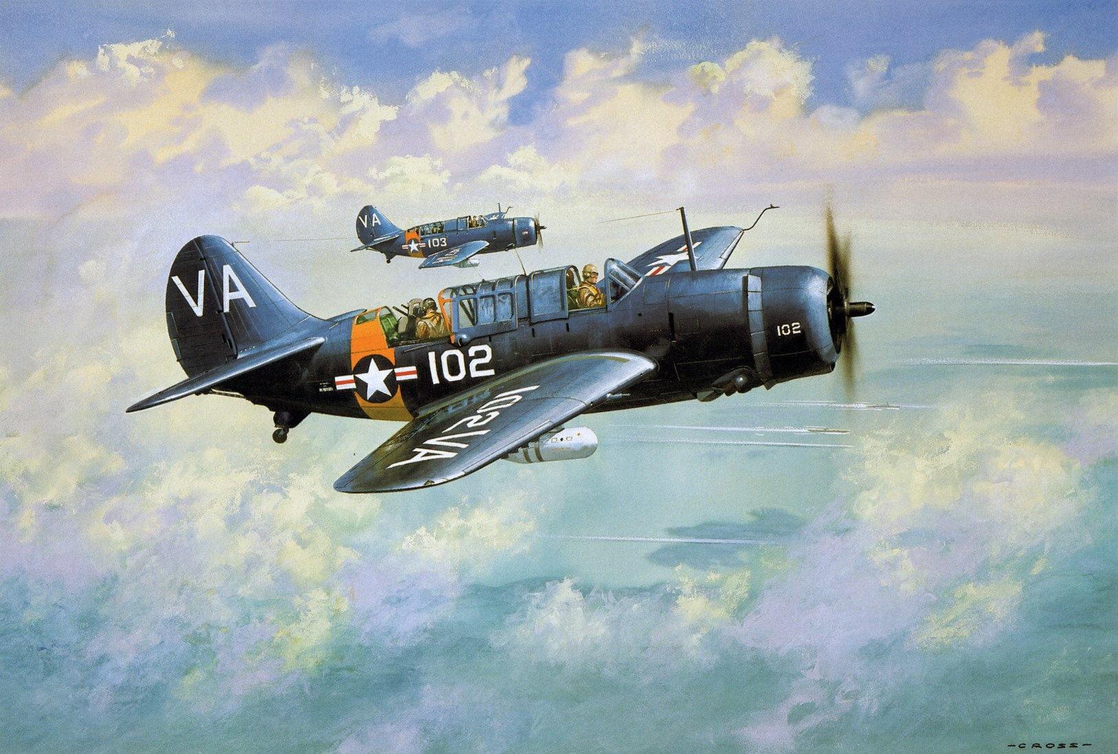 Douglas Sbd Dauntless Wallpapers