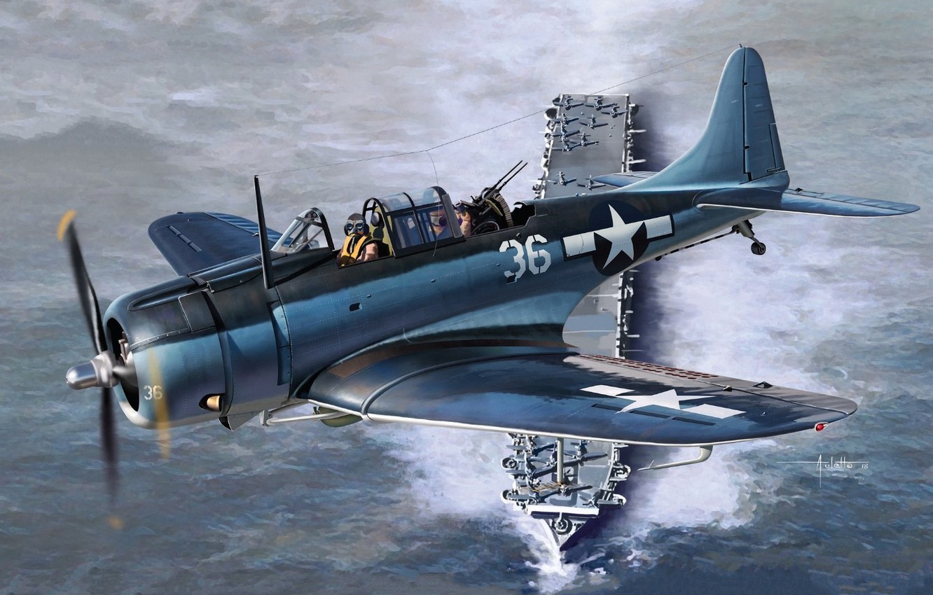 Douglas Sbd Dauntless Wallpapers