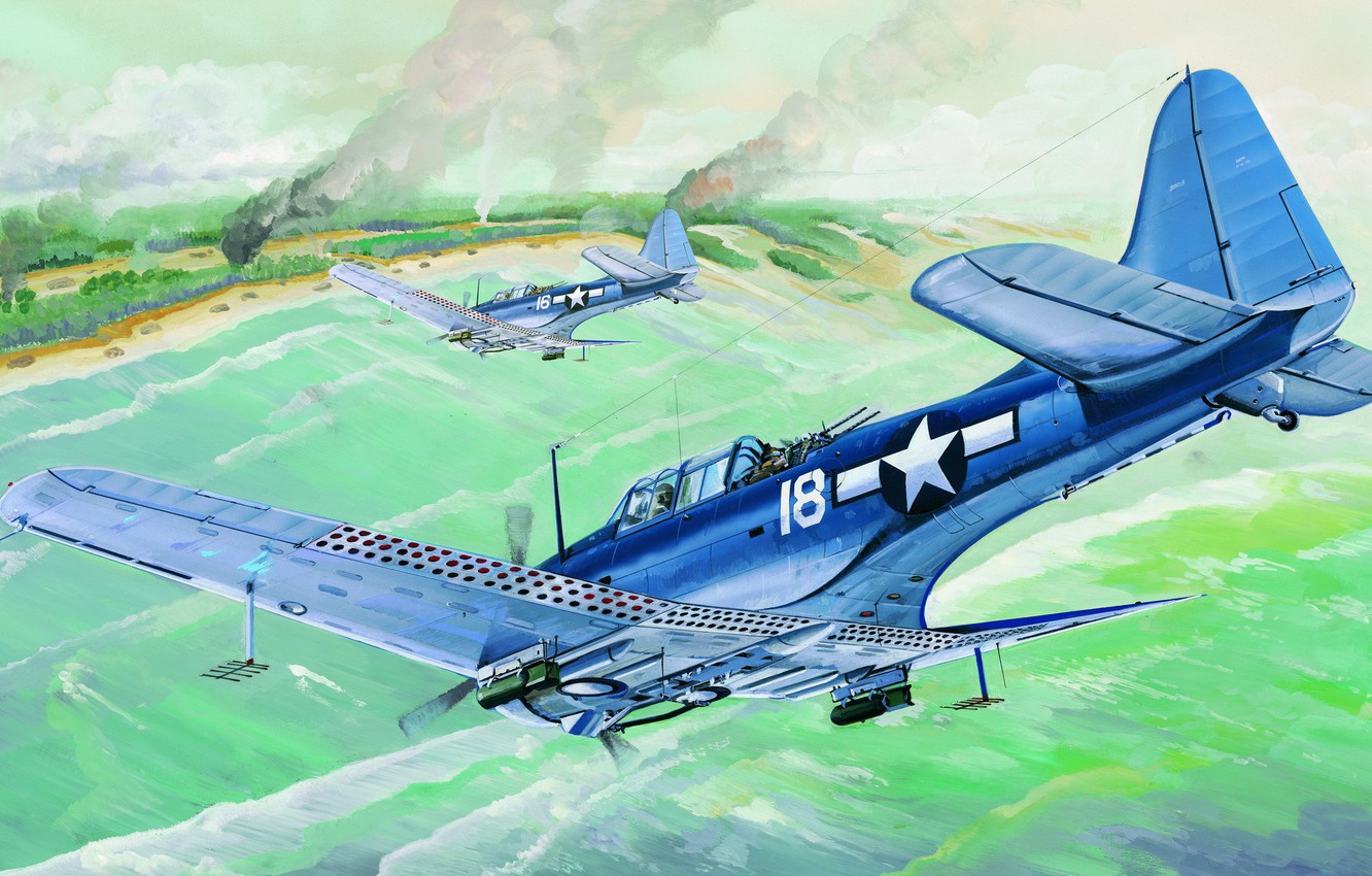 Douglas Sbd Dauntless Wallpapers