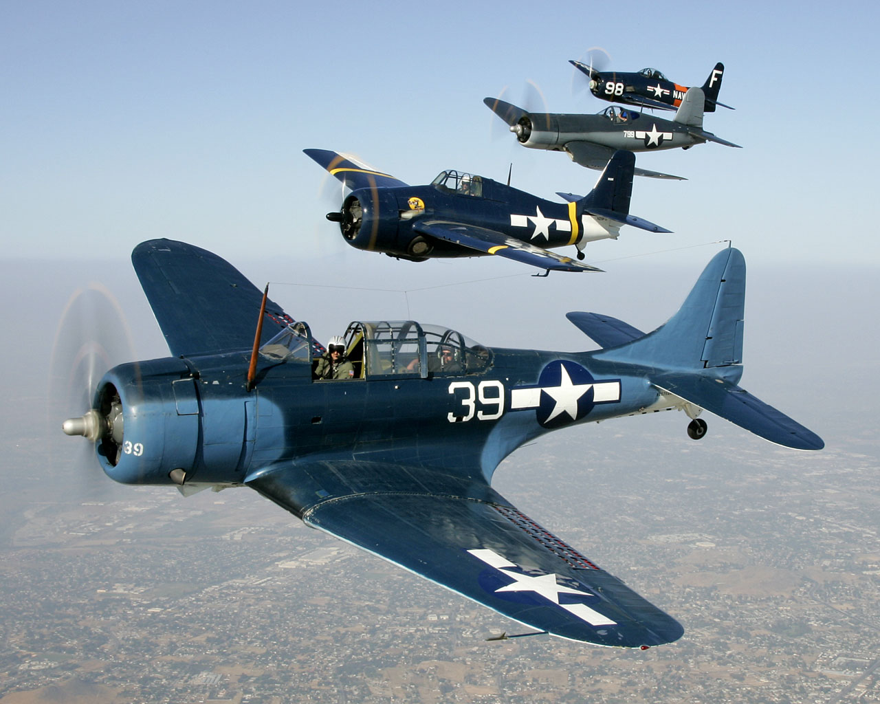 Douglas Sbd Dauntless Wallpapers