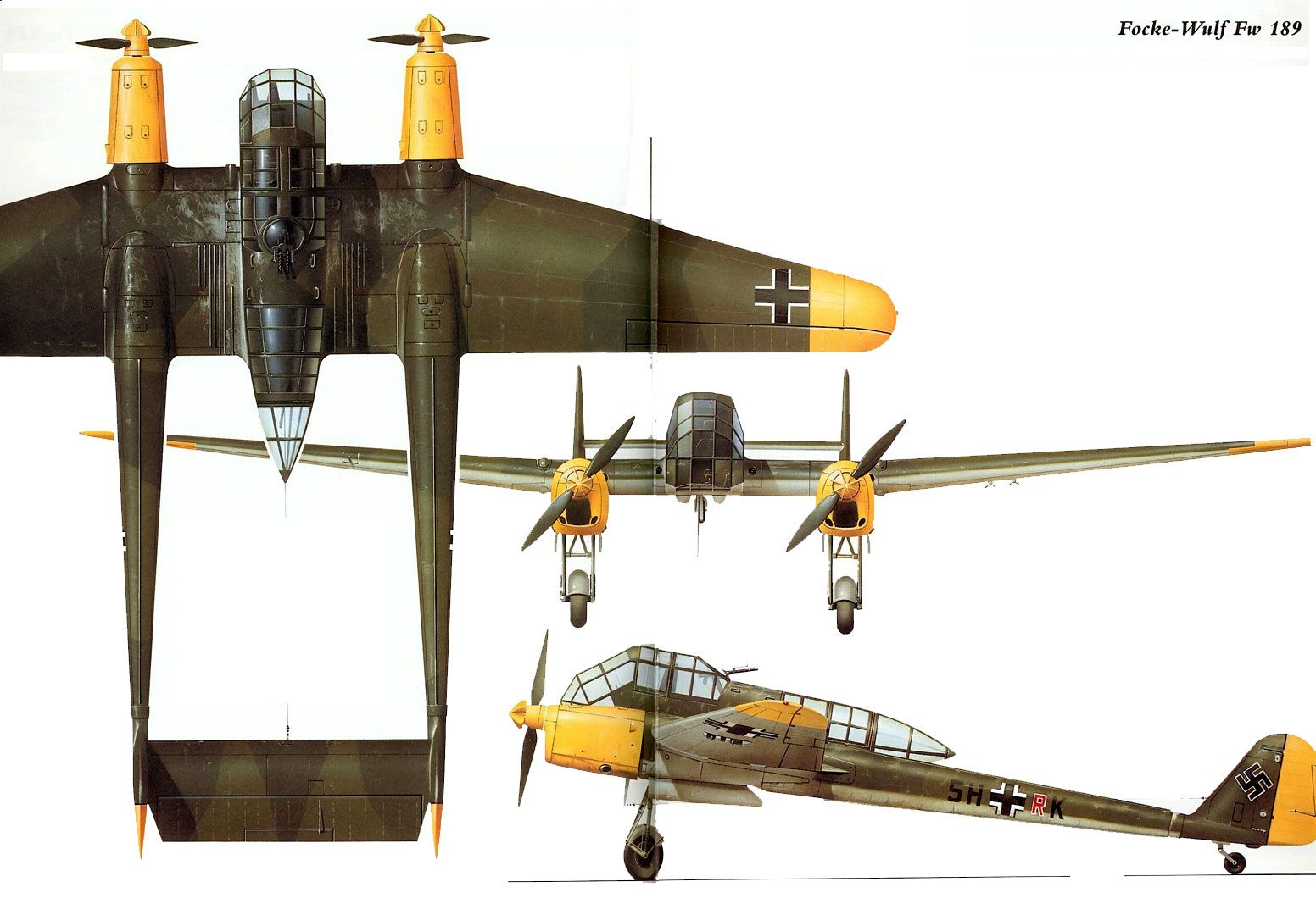 Focke-Wulf Fw 189 Wallpapers