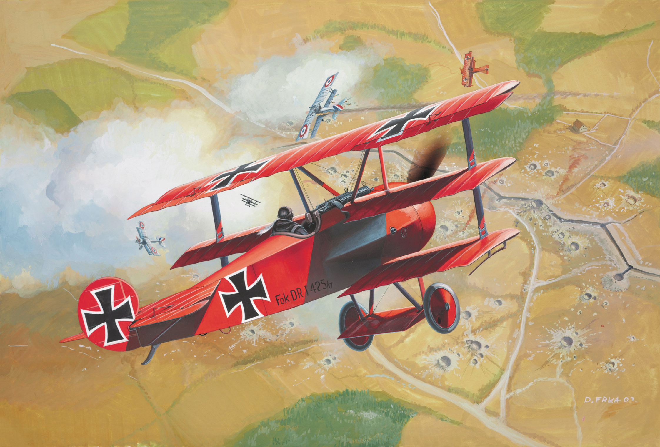 Fokker Dr.I Wallpapers