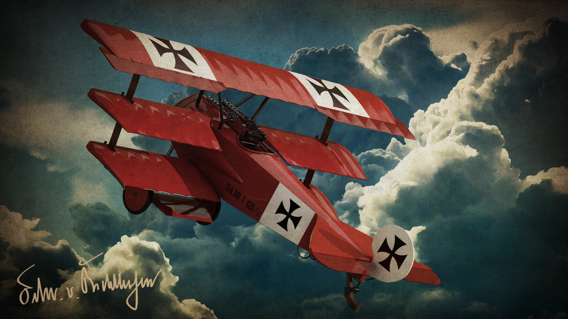 Fokker Dr.I Wallpapers