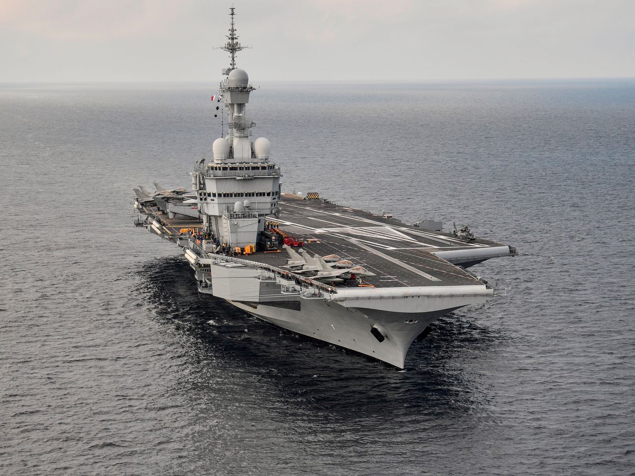 French Aircraft Carrier Charles De Gaulle (R91) Wallpapers