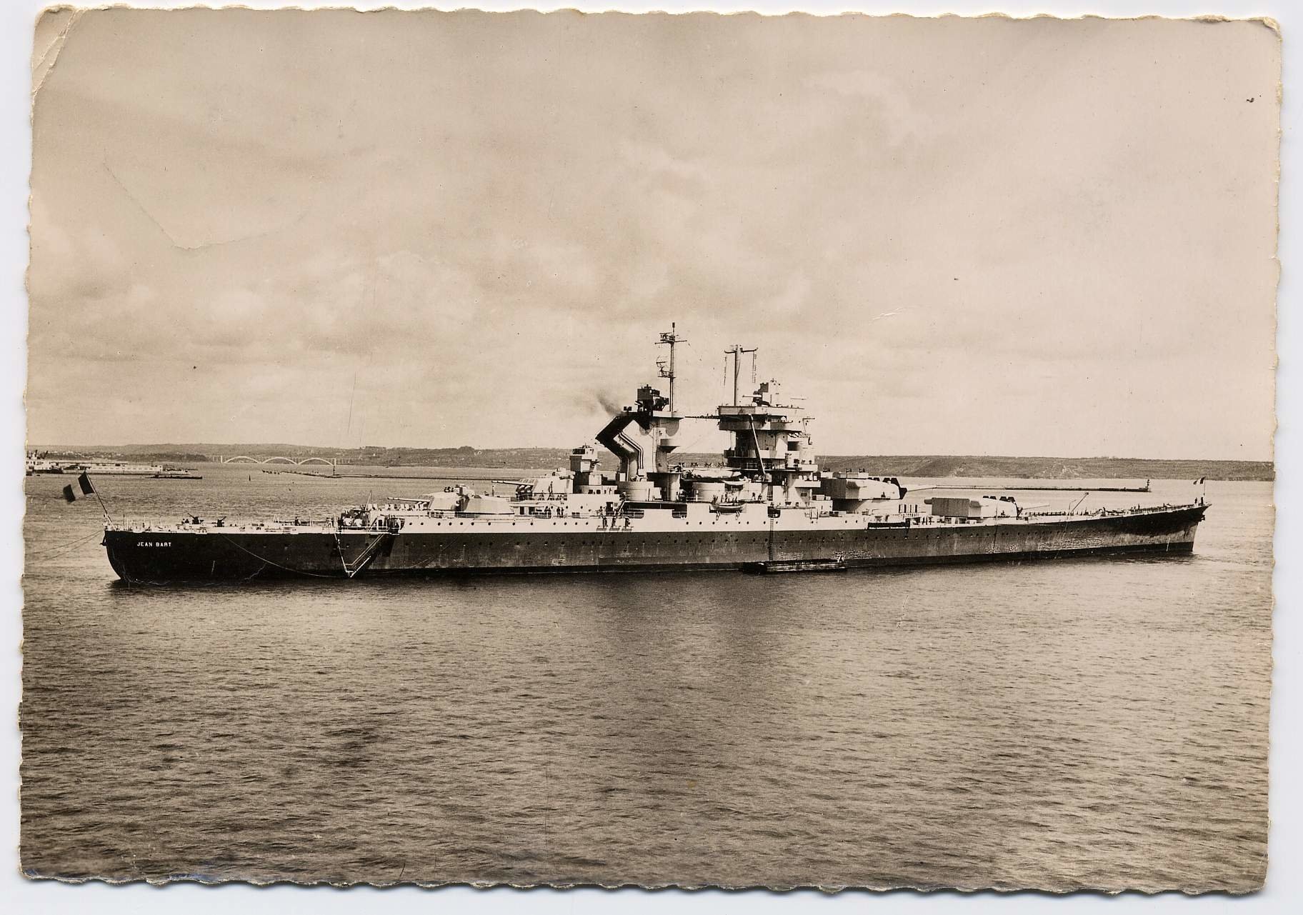 French Battleship Jean Bart (1940) Wallpapers