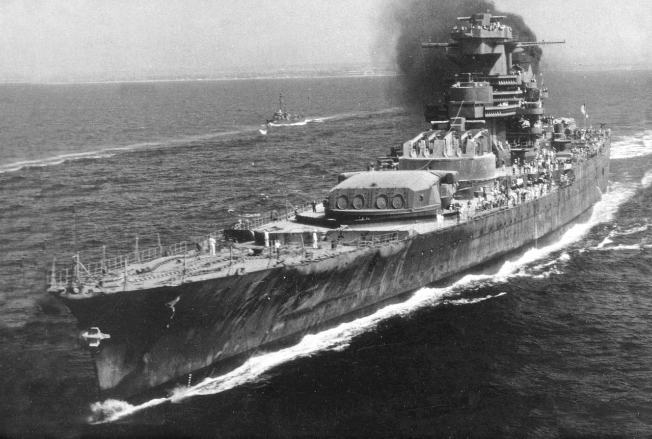 French Battleship Jean Bart (1940) Wallpapers