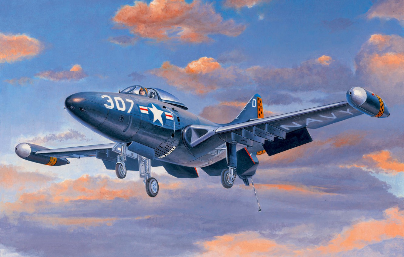 Grumman F9F Panther Wallpapers