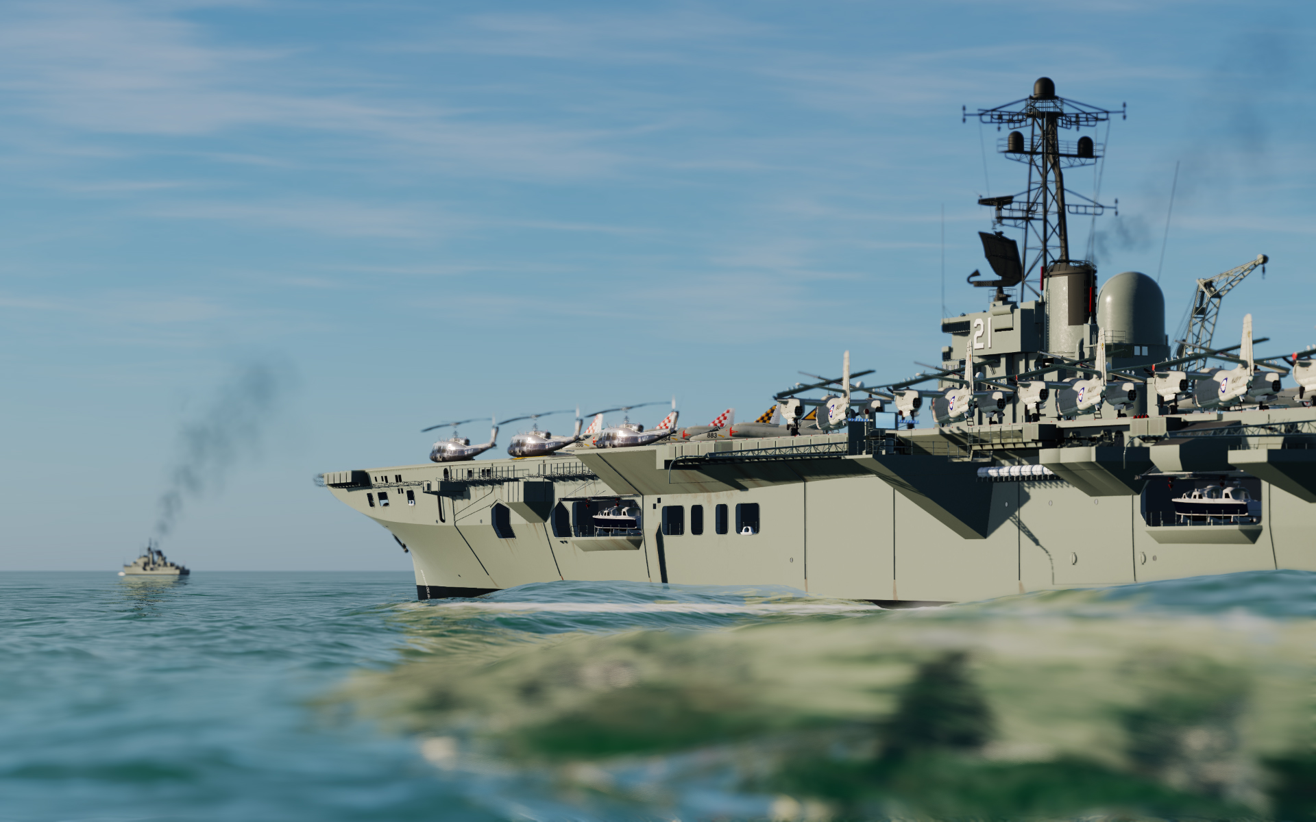 Hmas Melbourne (R21) Wallpapers