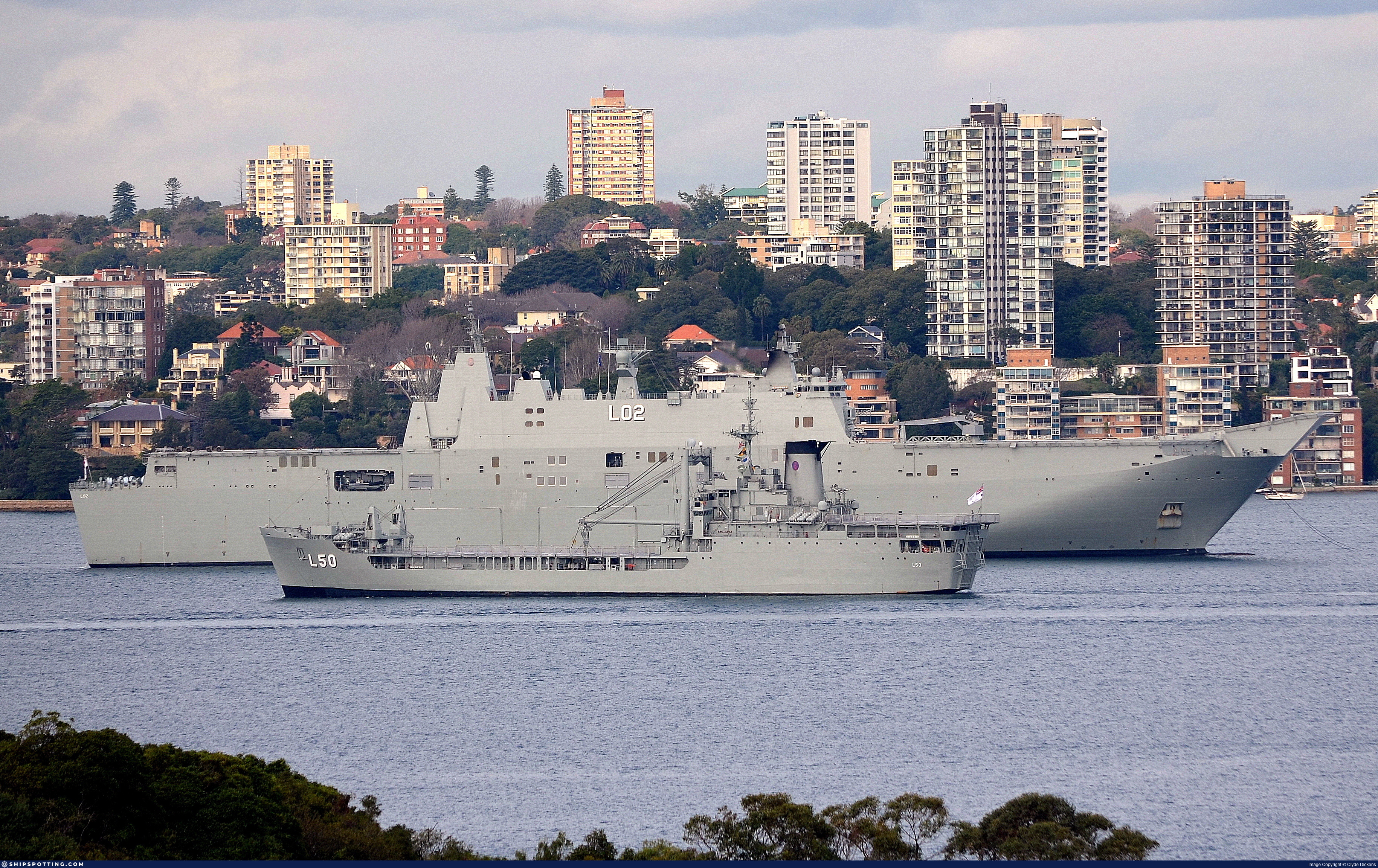 Hmas Tobruk (L50) Wallpapers