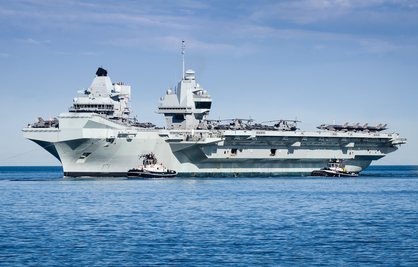 Hms Queen Elizabeth (R08) Wallpapers