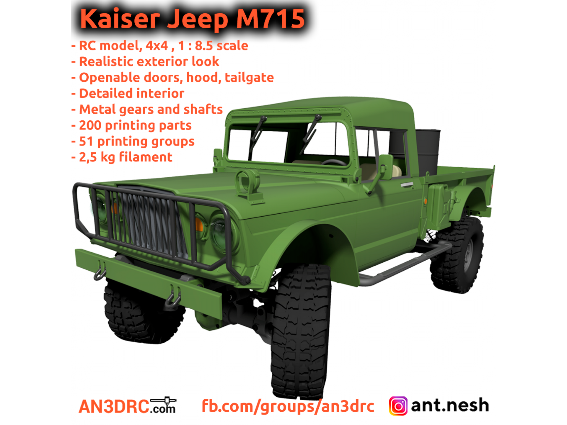 Kaiser Jeep M715 Wallpapers