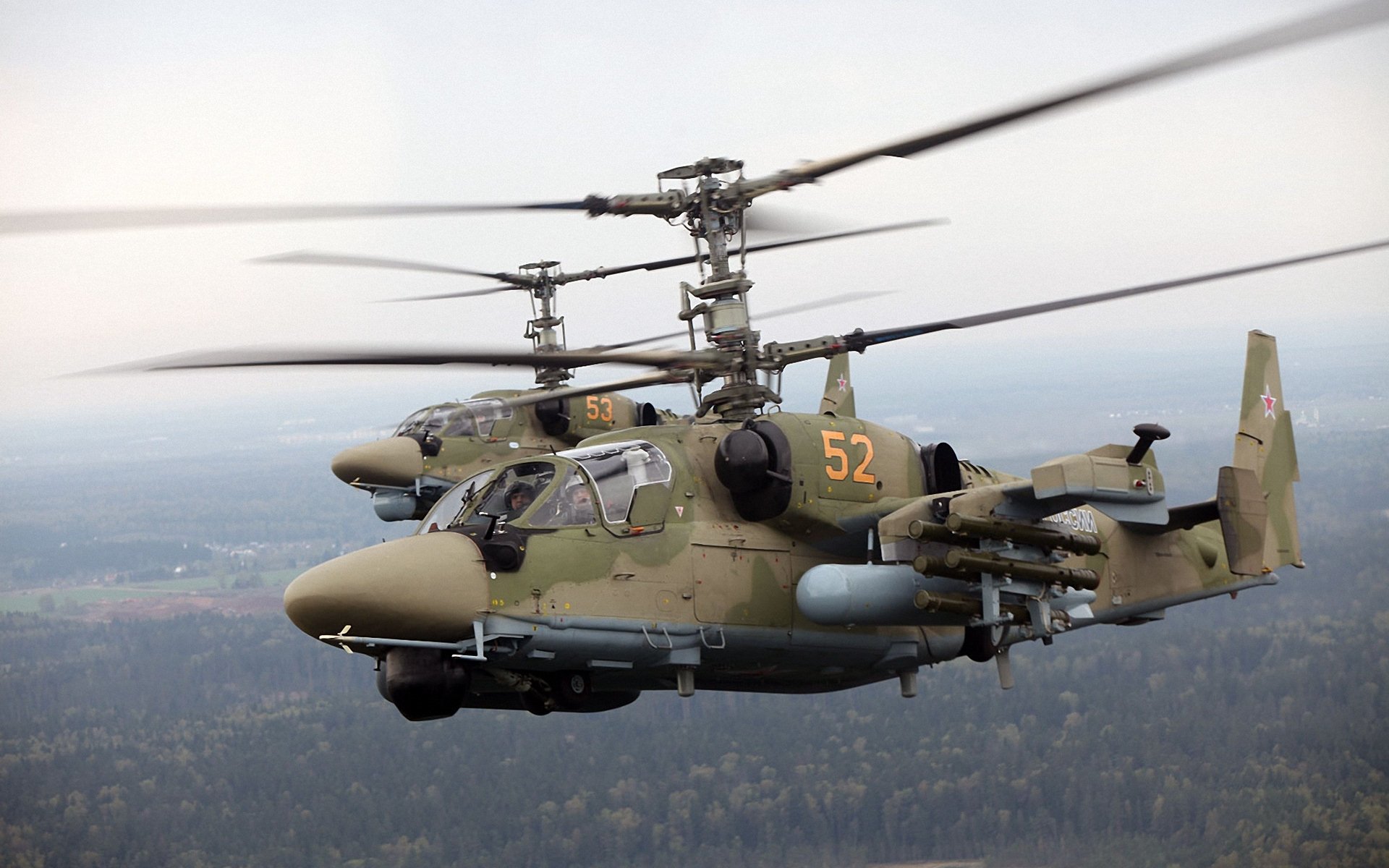 Kamov Ka-52 Alligator Wallpapers