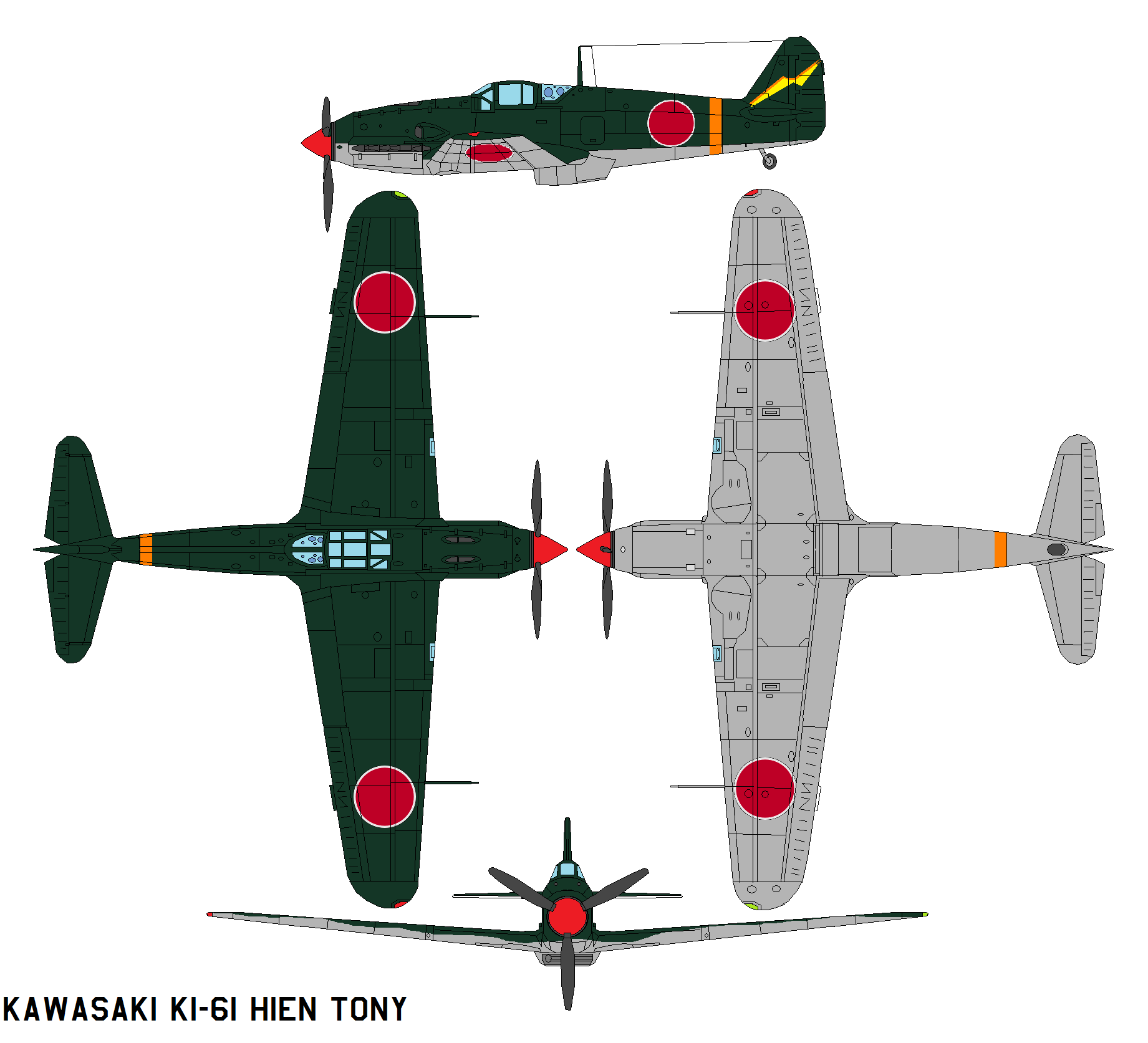 Kawasaki Ki-61 Wallpapers