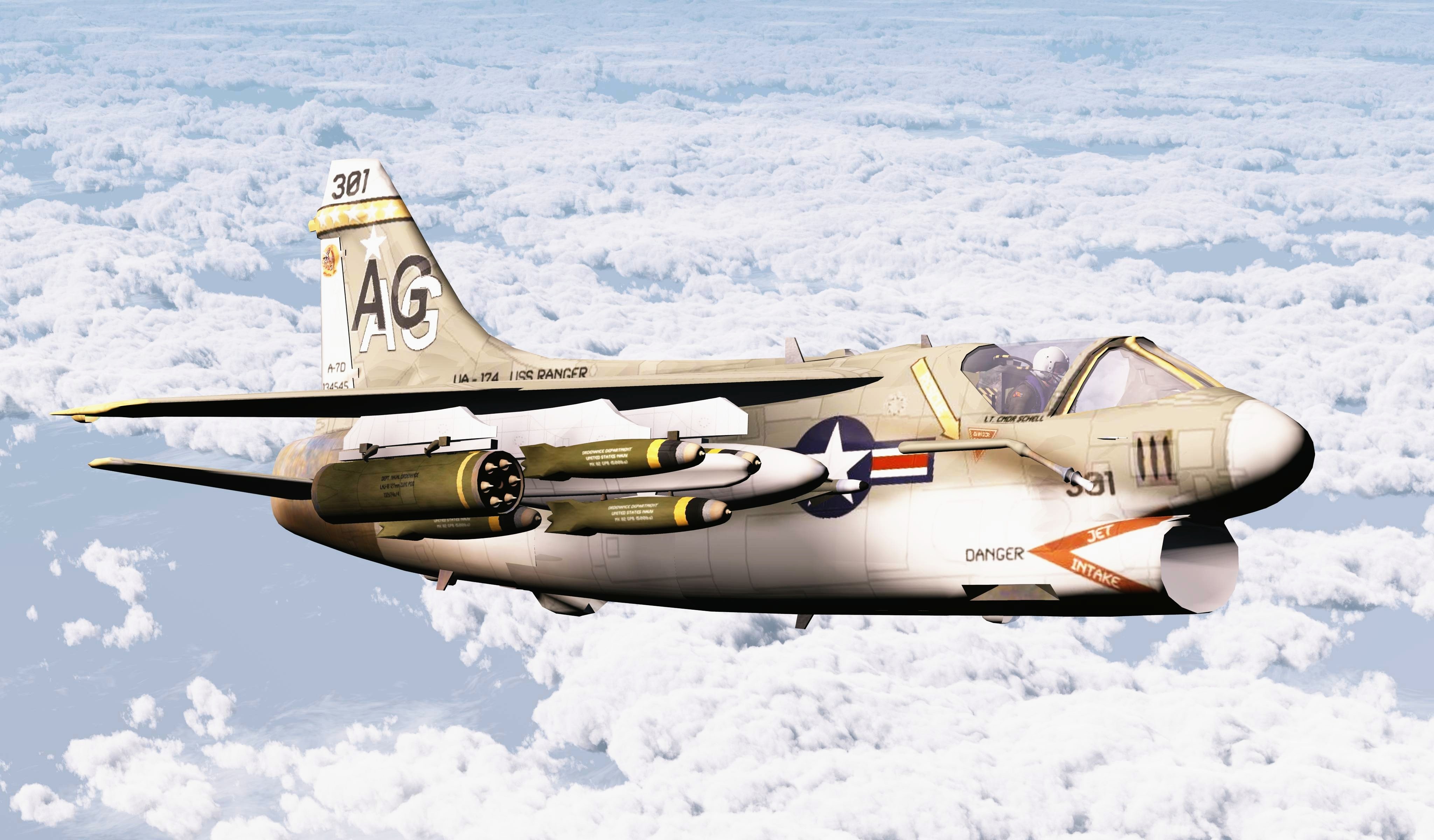 Ltv A-7 Corsair Ii Wallpapers