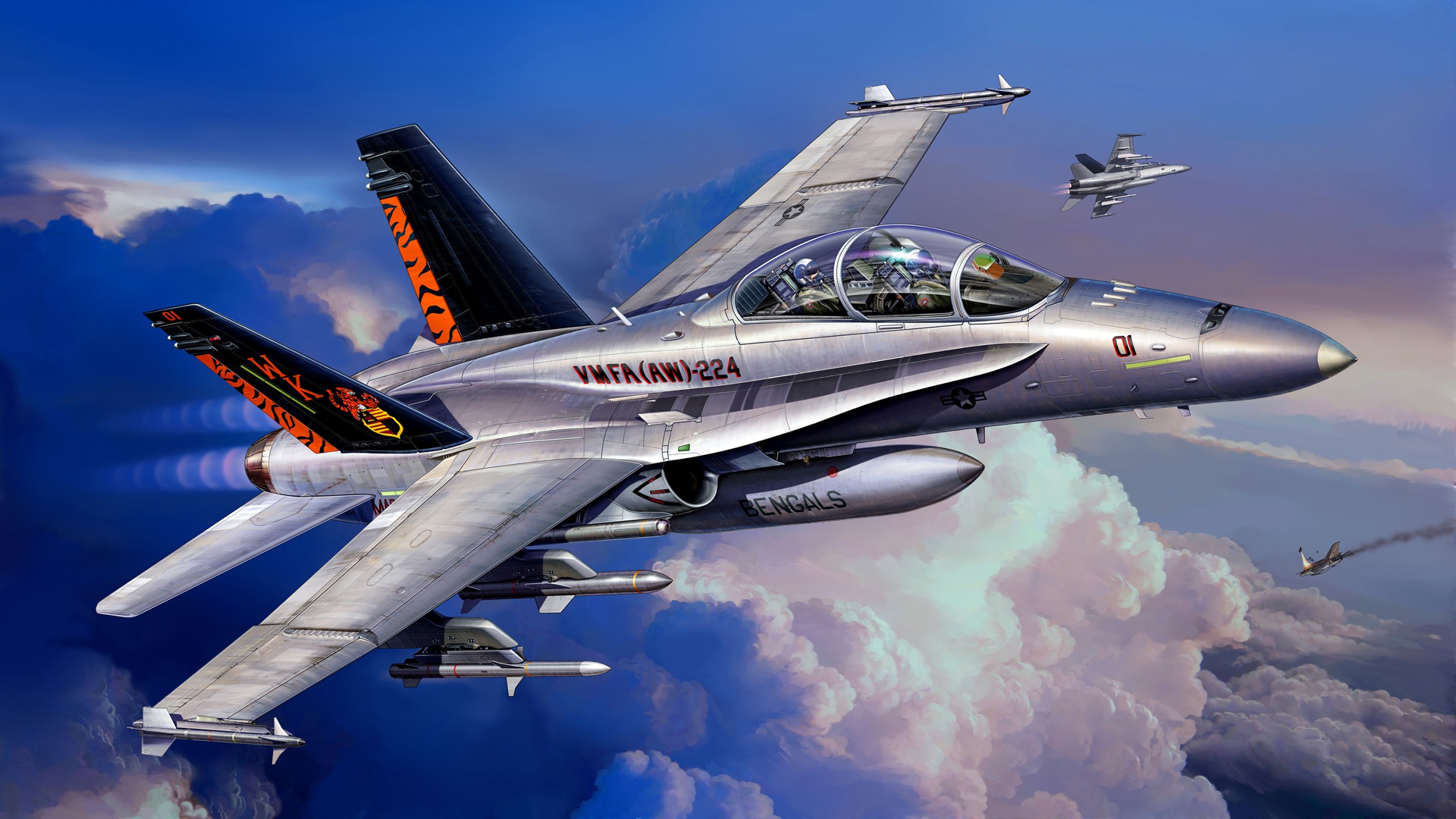 Mcdonnell Douglas F/A-18 Hornet Wallpapers