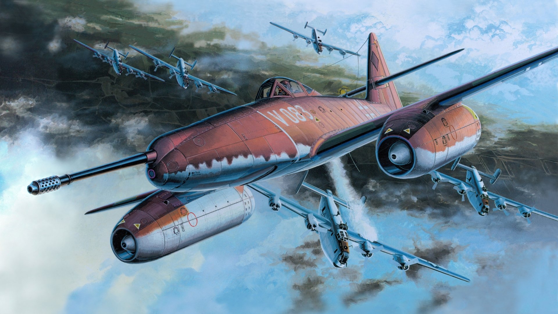 Messerschmitt Me 262 Wallpapers