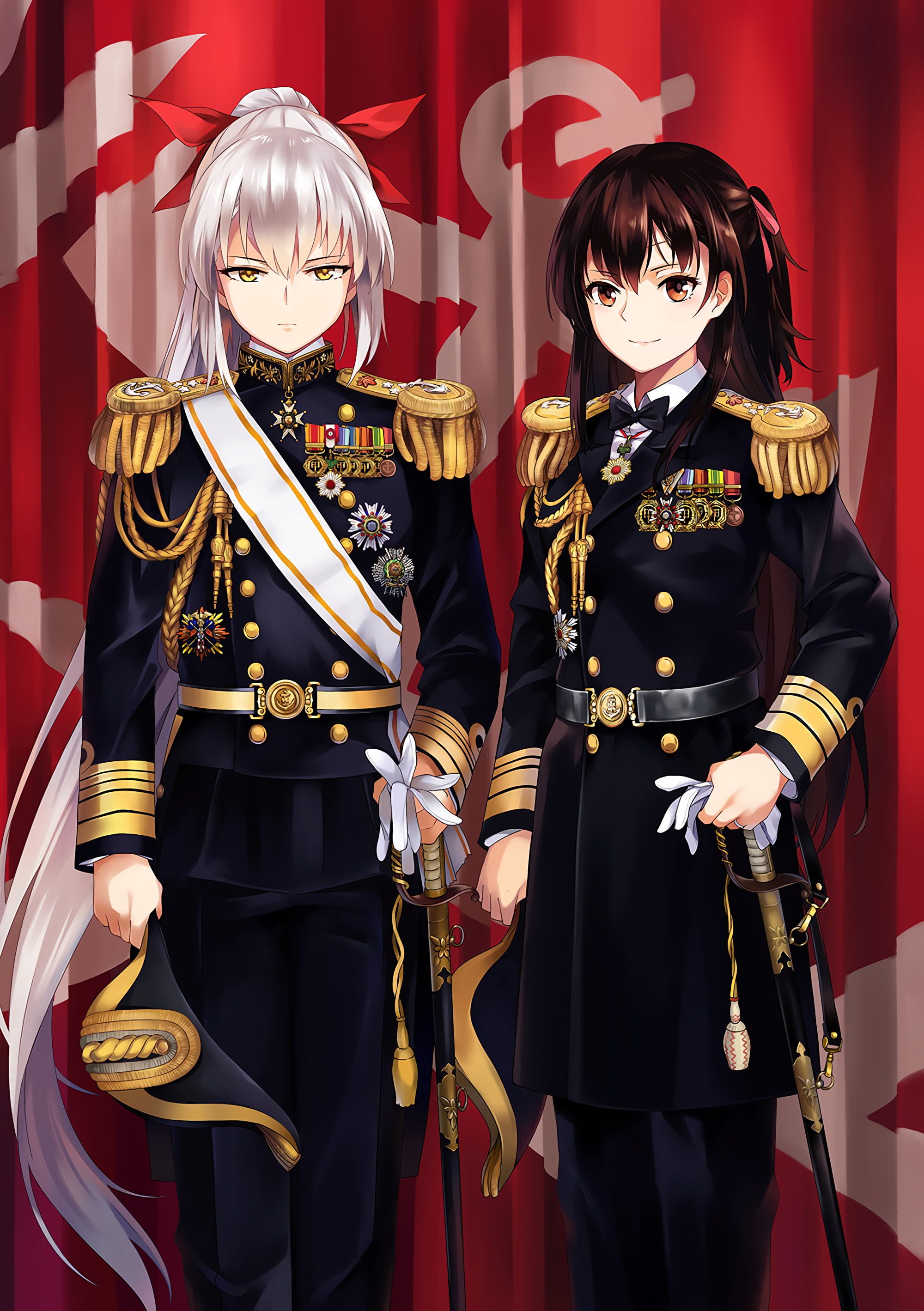 Military Uniform Girl Anime Wallpapers