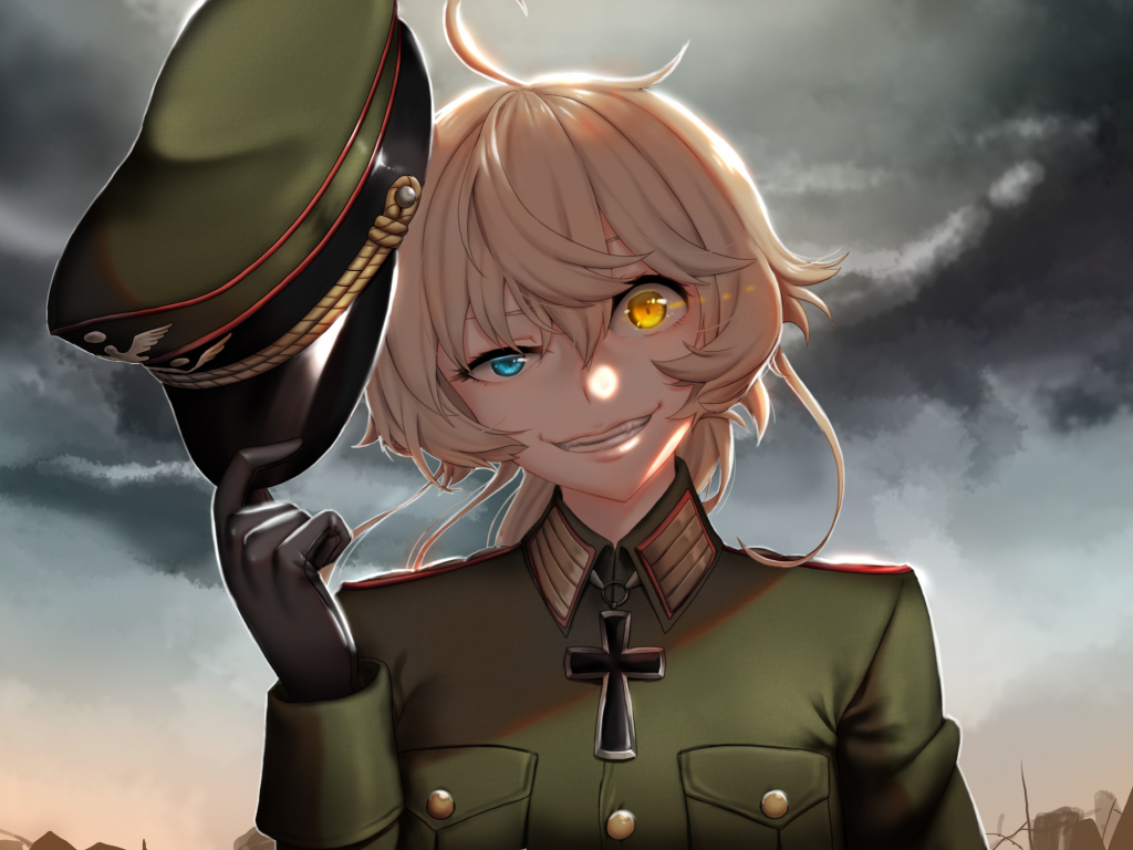 Military Uniform Girl Anime Wallpapers