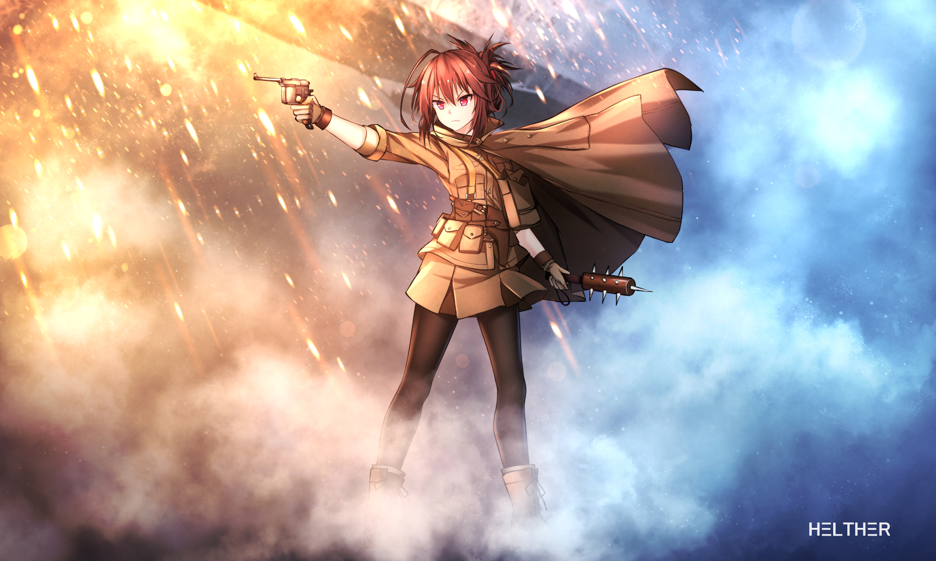 Military Uniform Girl Anime Wallpapers